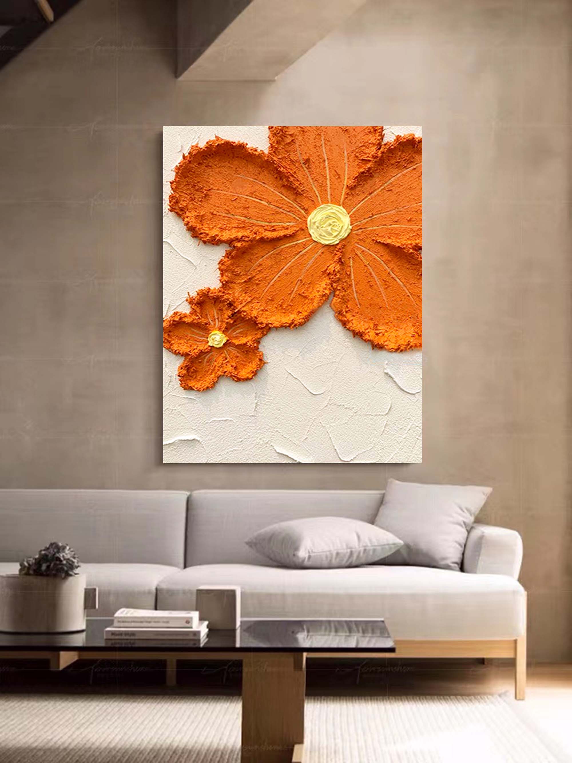 Flower Canvas Art #FL002