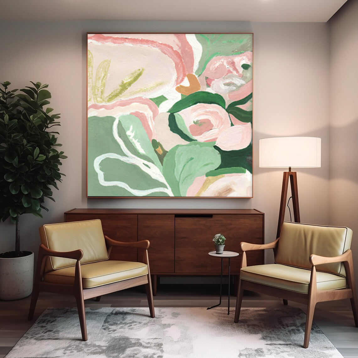 Flower Canvas Art #FL025