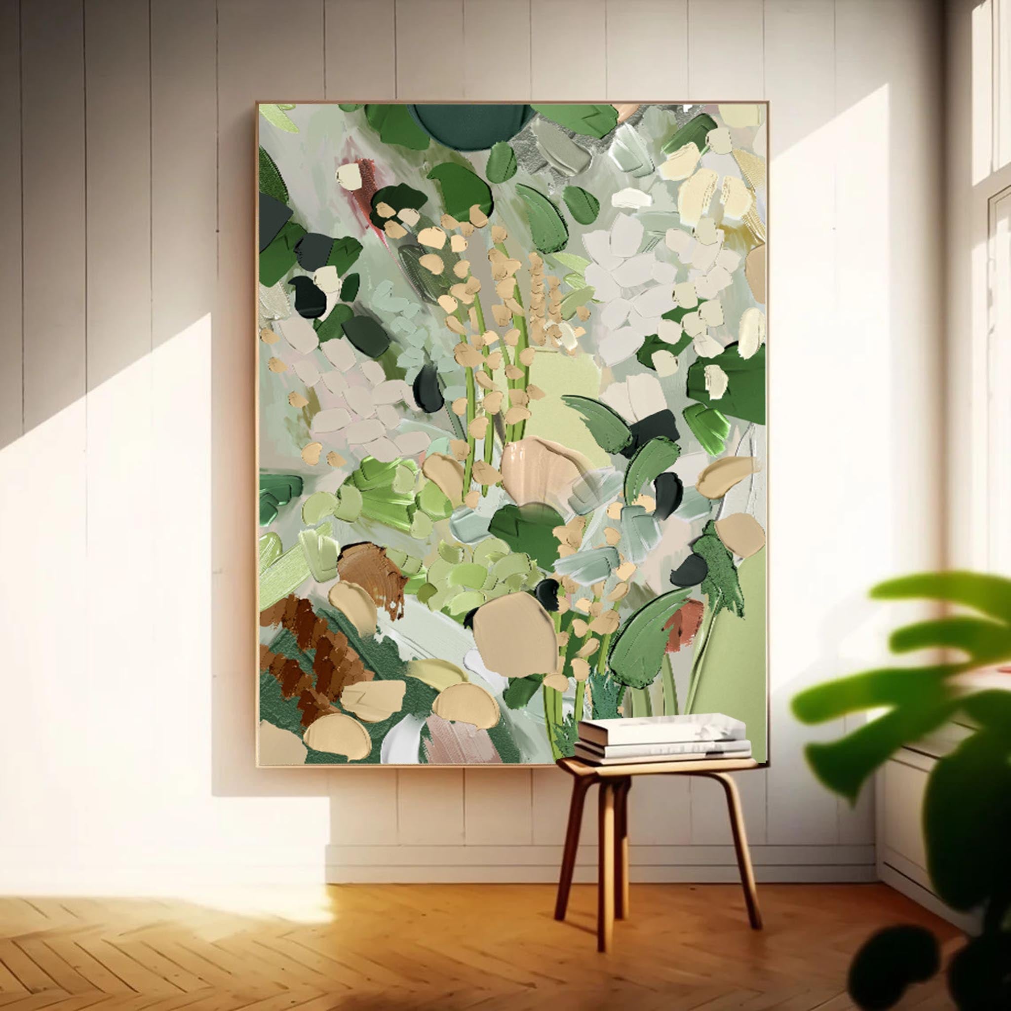 Abstract Canvas Art #AB095