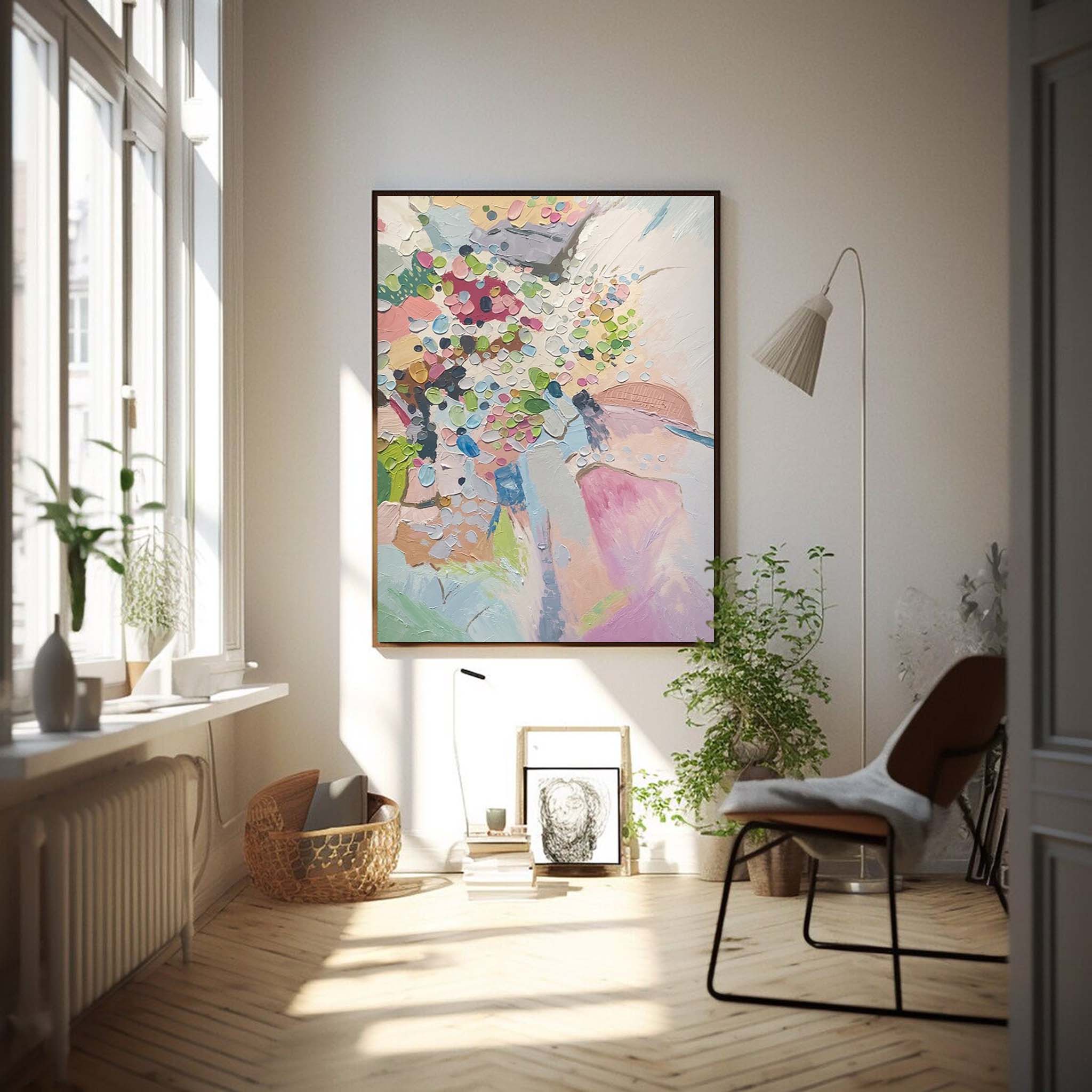 Abstract Canvas Art #AB023