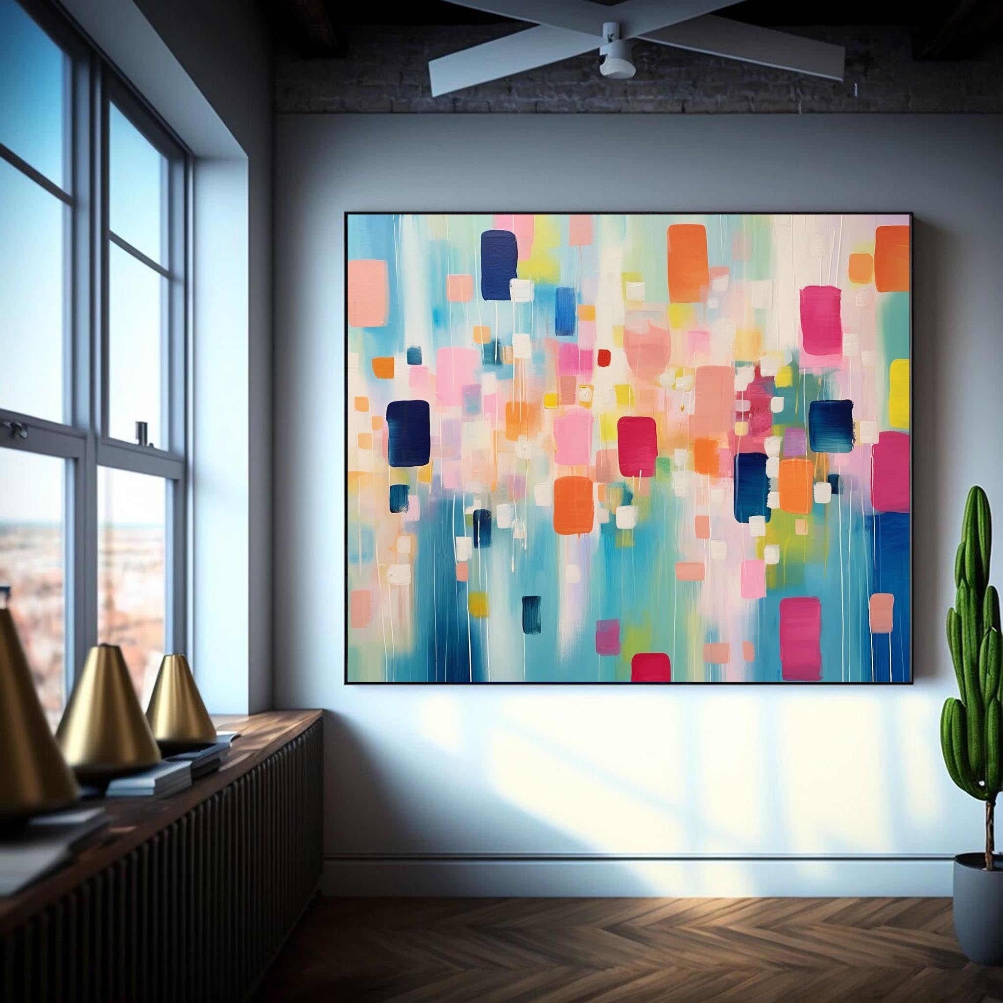 Abstract Canvas Art #AB202
