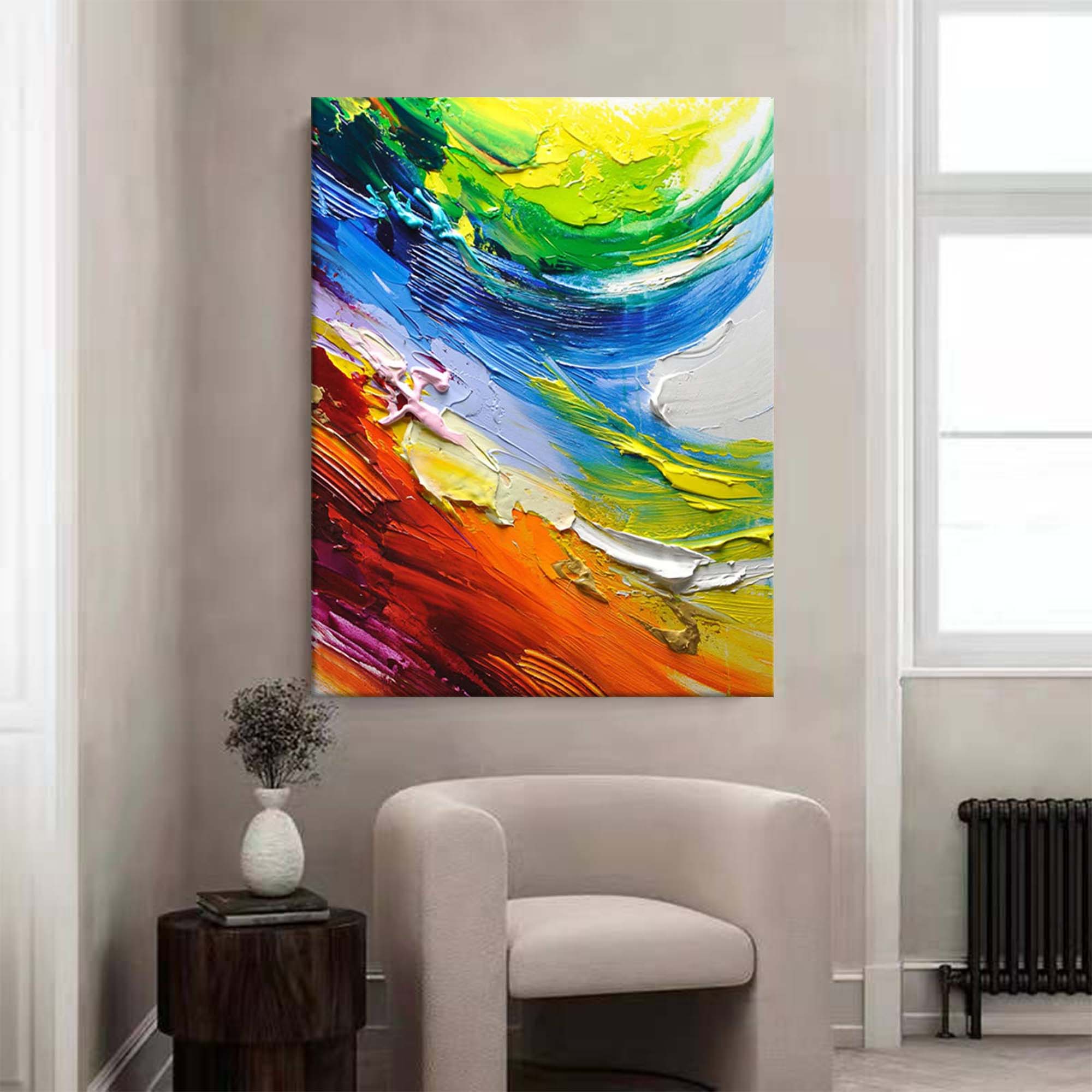 Abstract Canvas Art #AB025