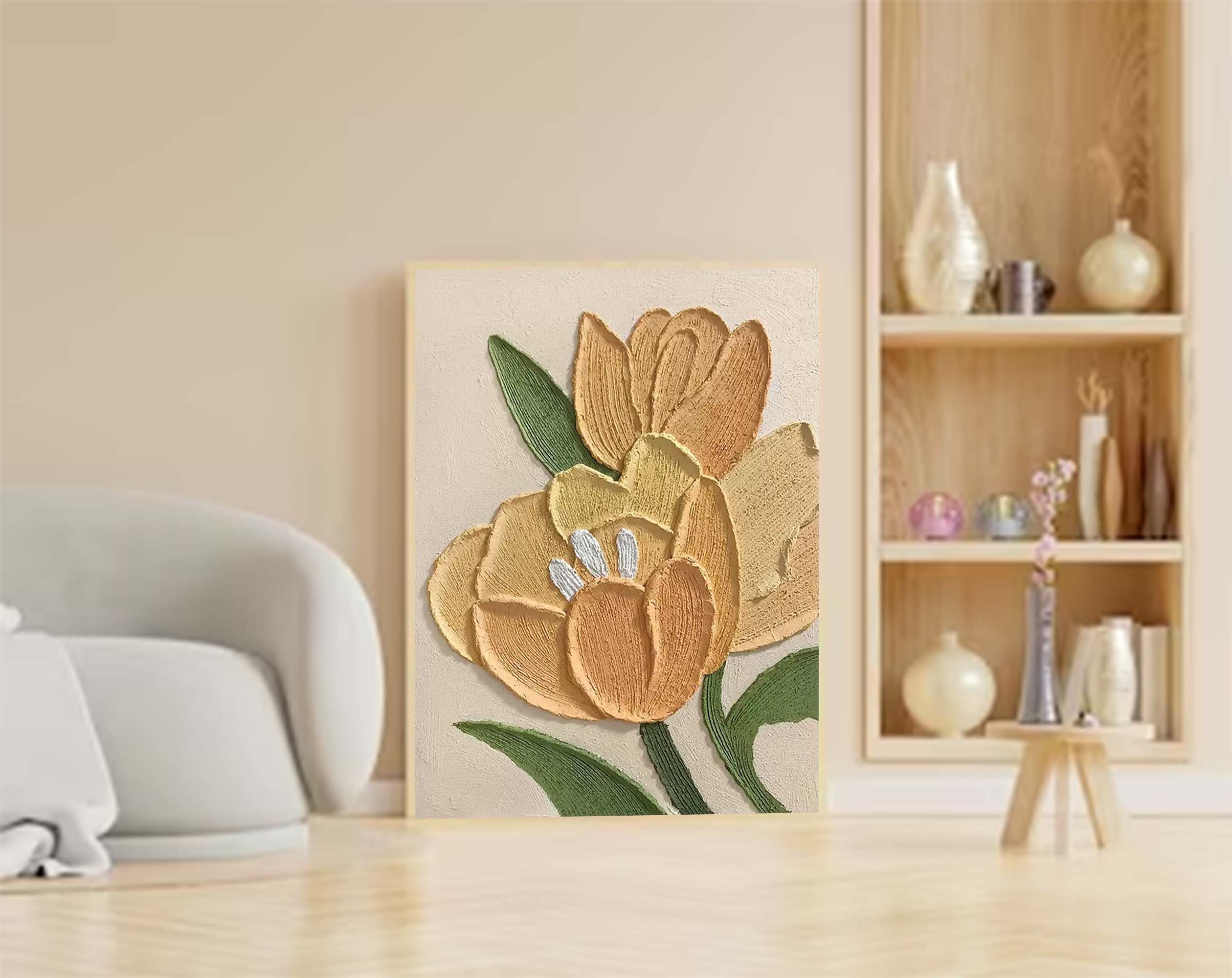 Flower Canvas Art #FL009