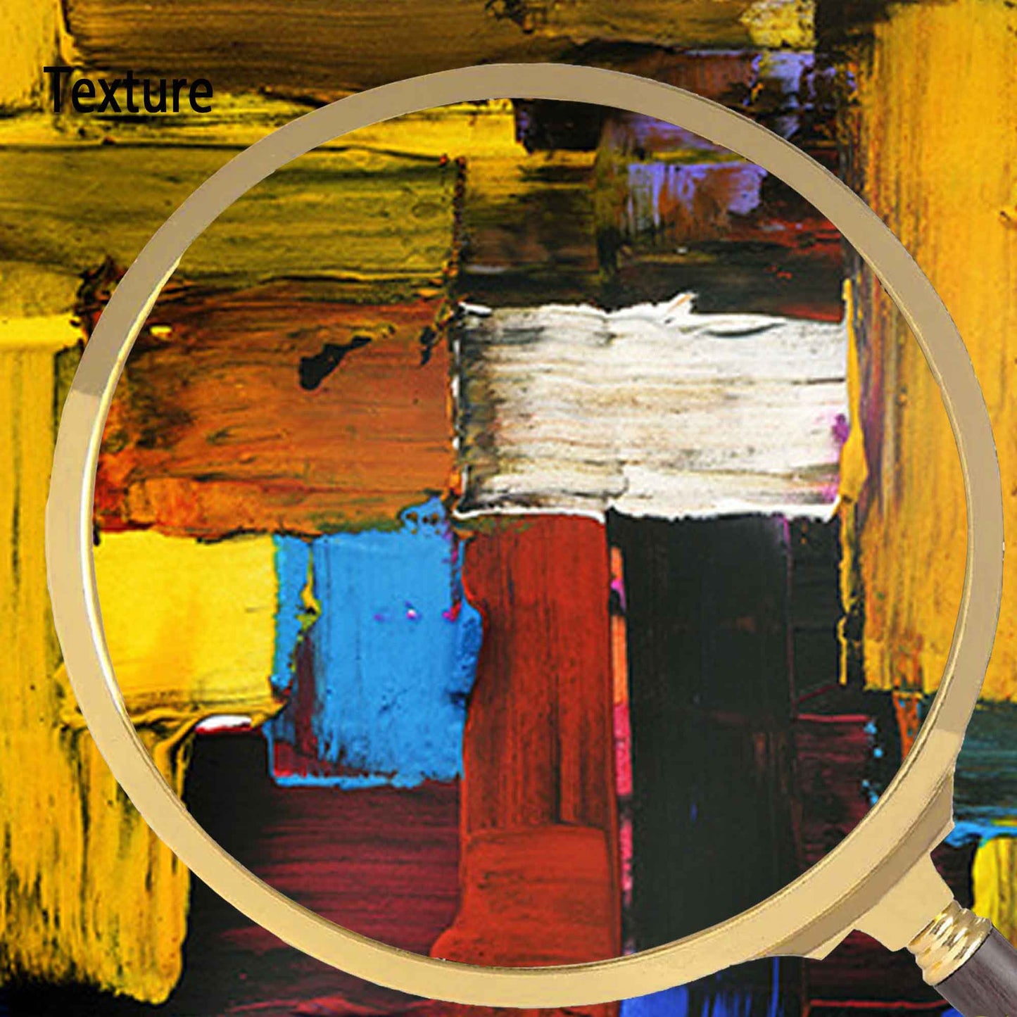 Urban Blocks - Modern Abstract Wall Art Textured Canvas Painting