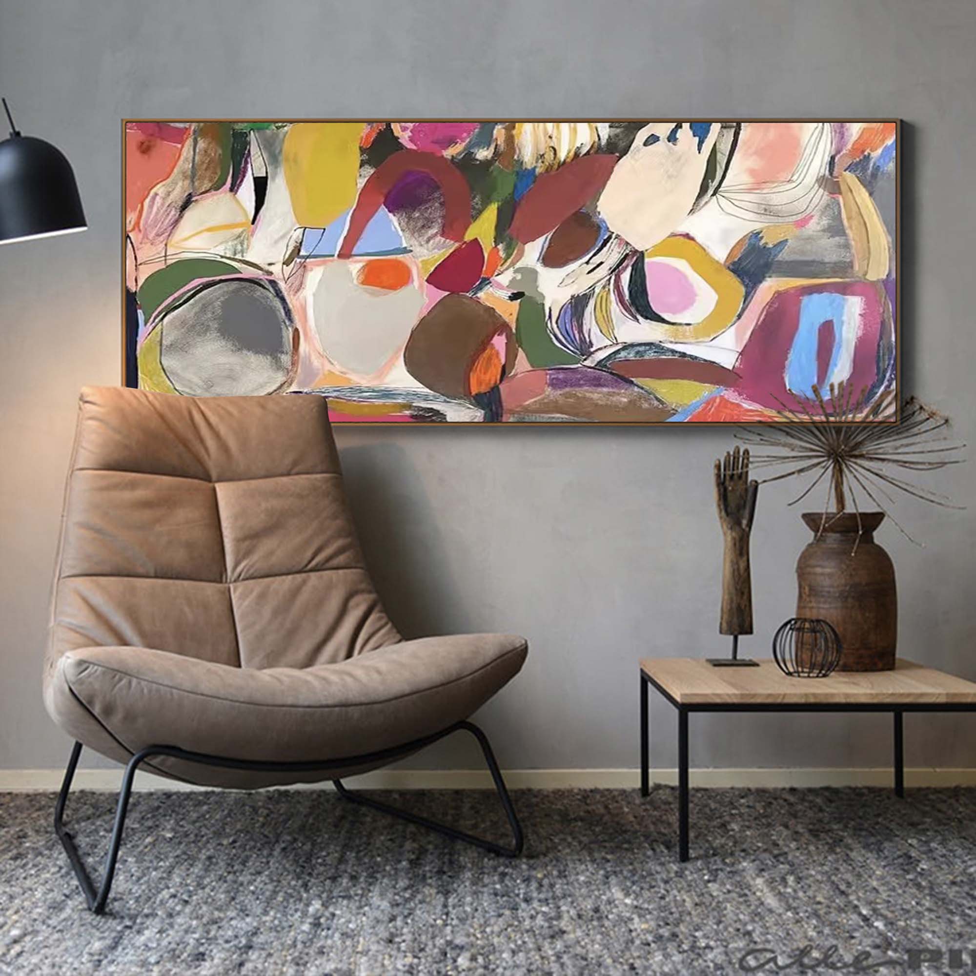 Abstract Canvas Art #AB063