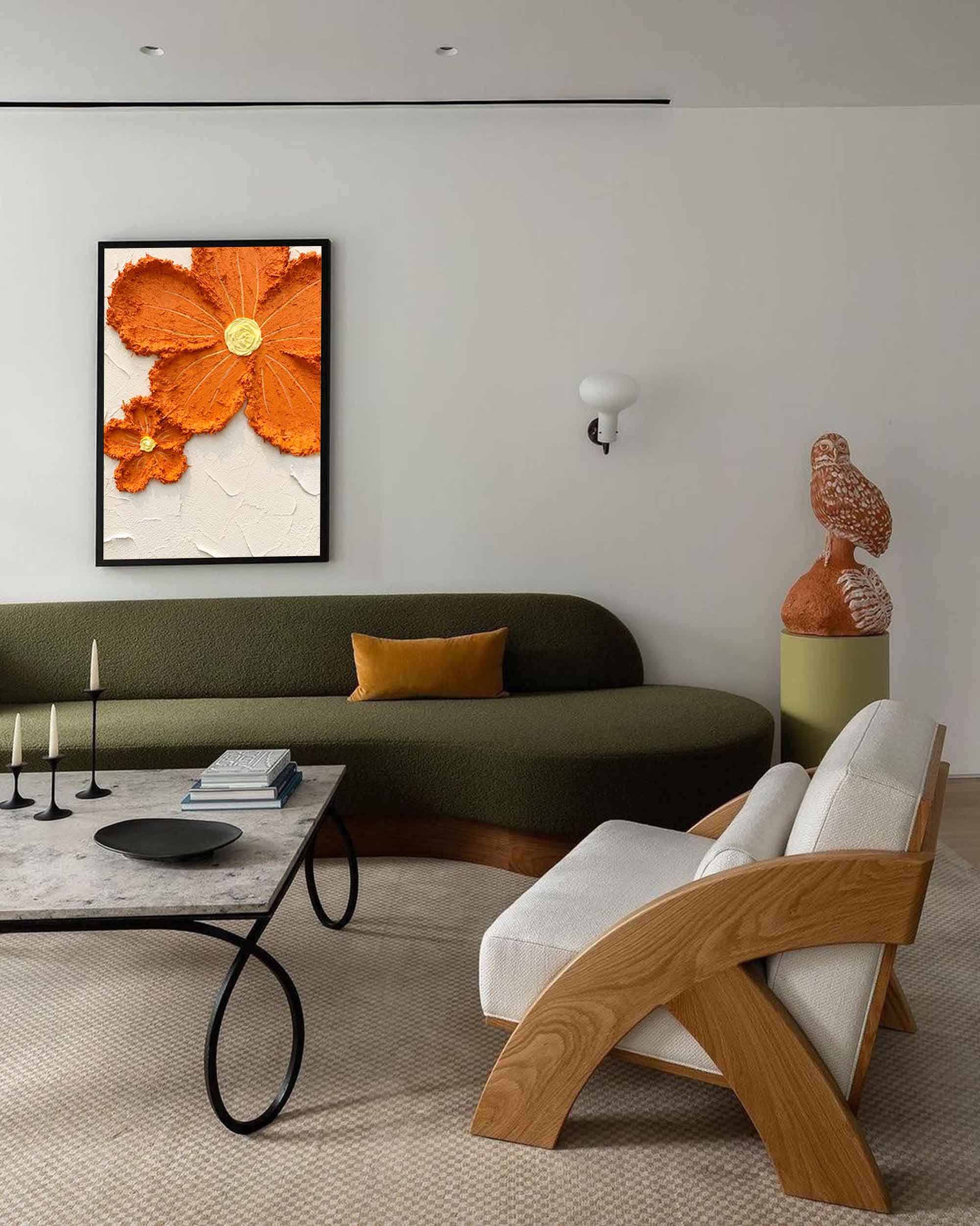 Flower Canvas Art #FL002