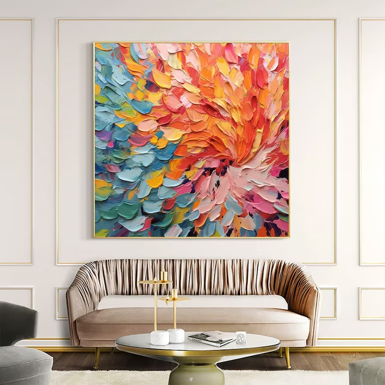 Abstract Canvas Art #AB289