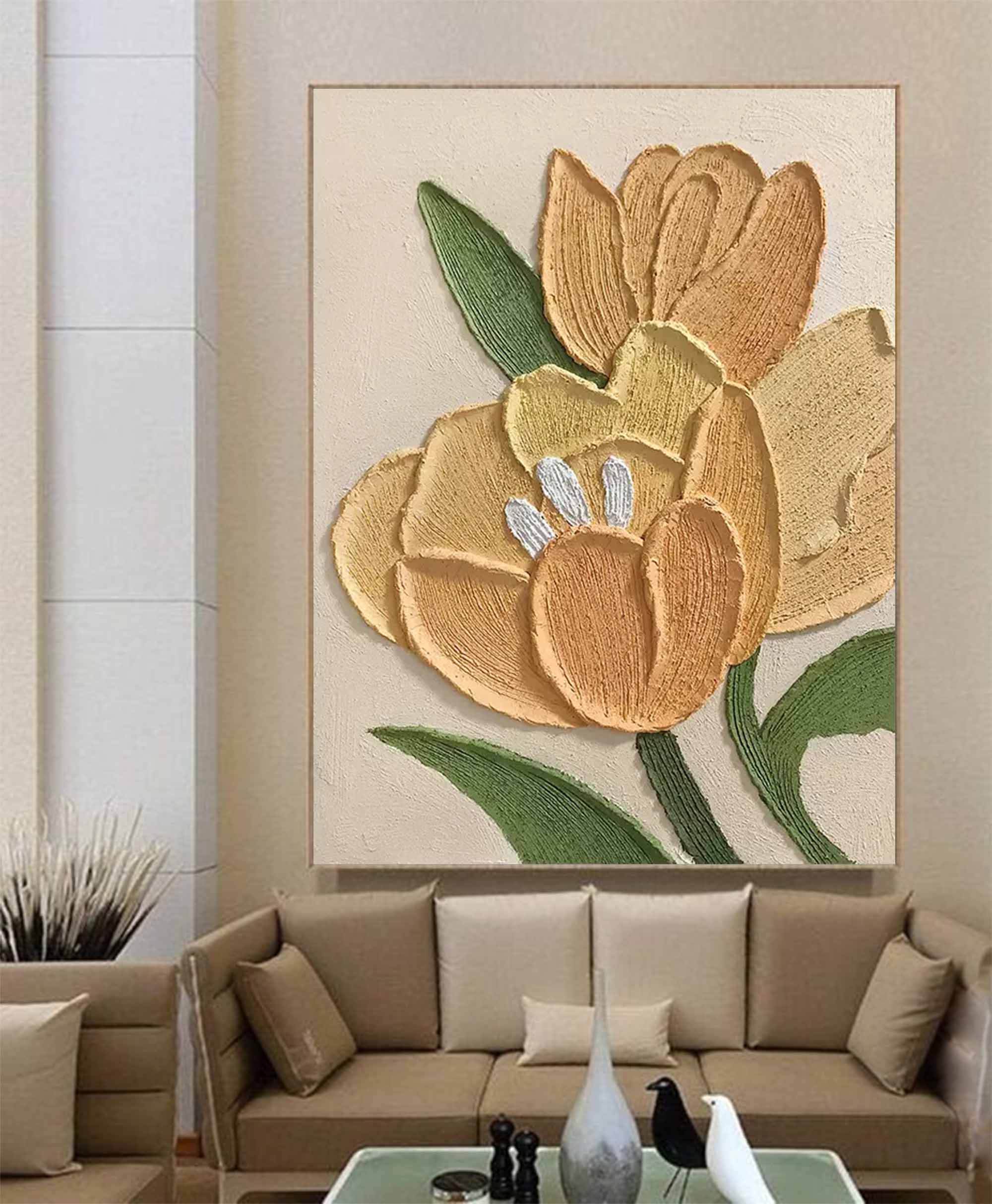 Flower Canvas Art #FL009
