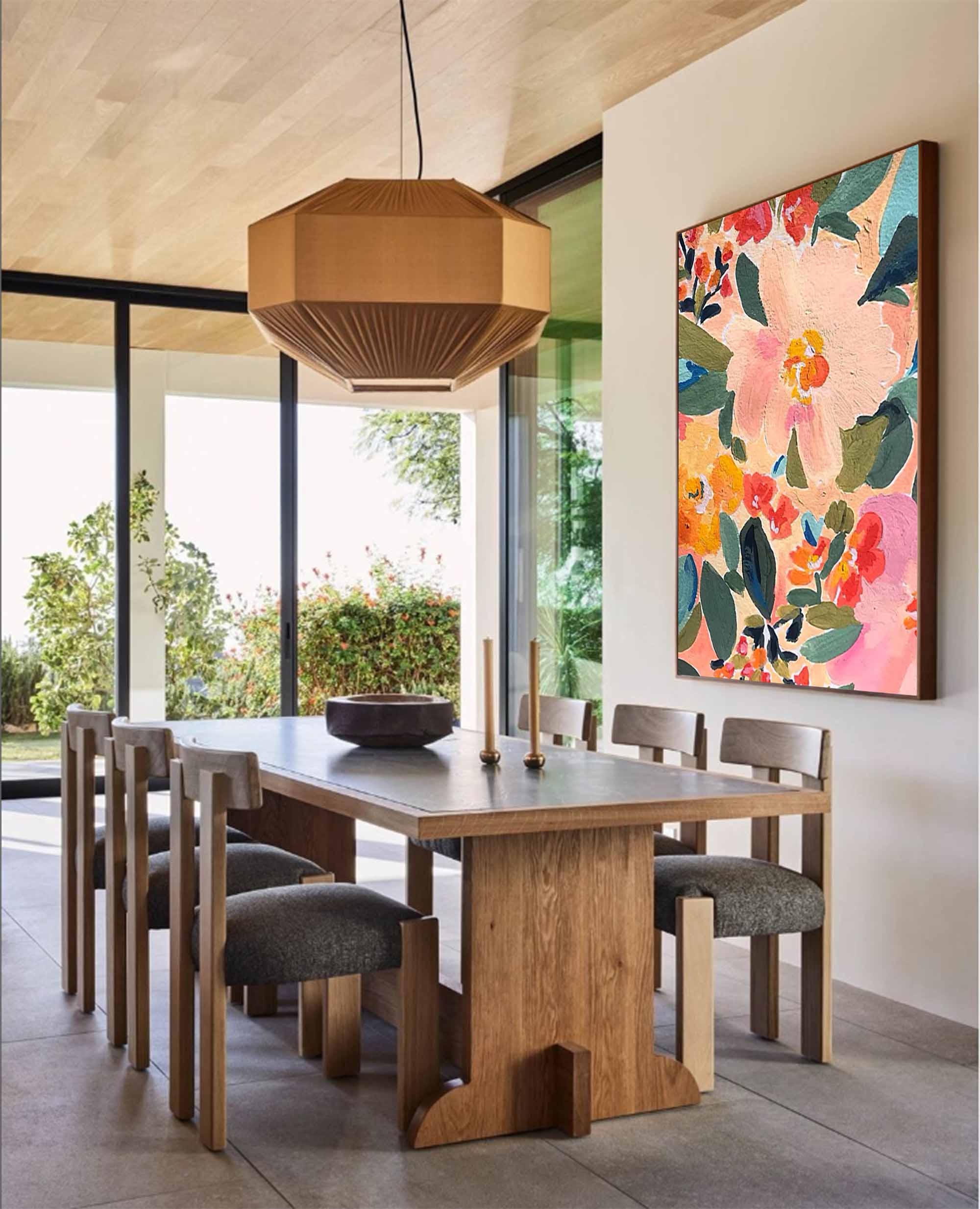 Flower Canvas Art #FL001