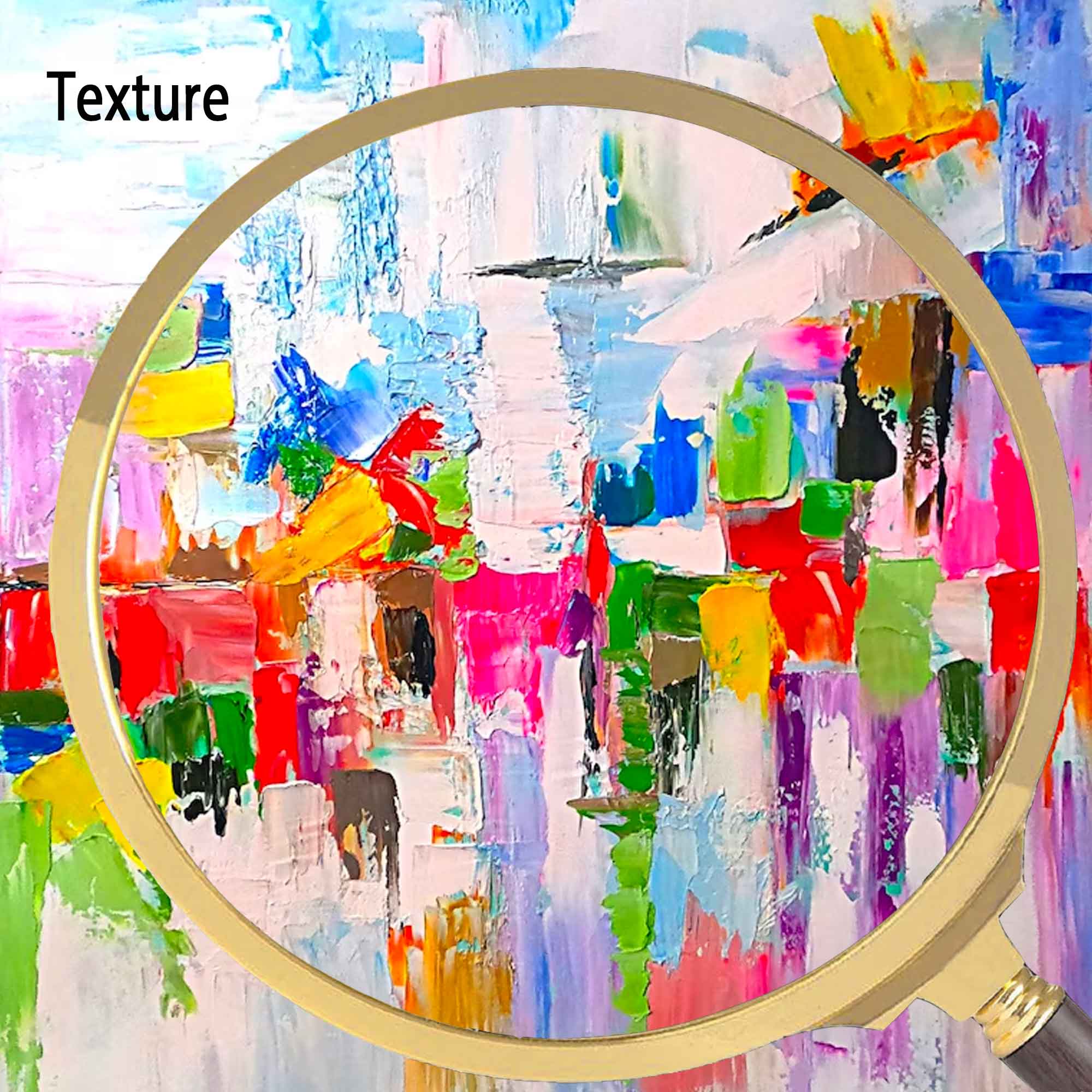 Abstract Canvas Art #AB005