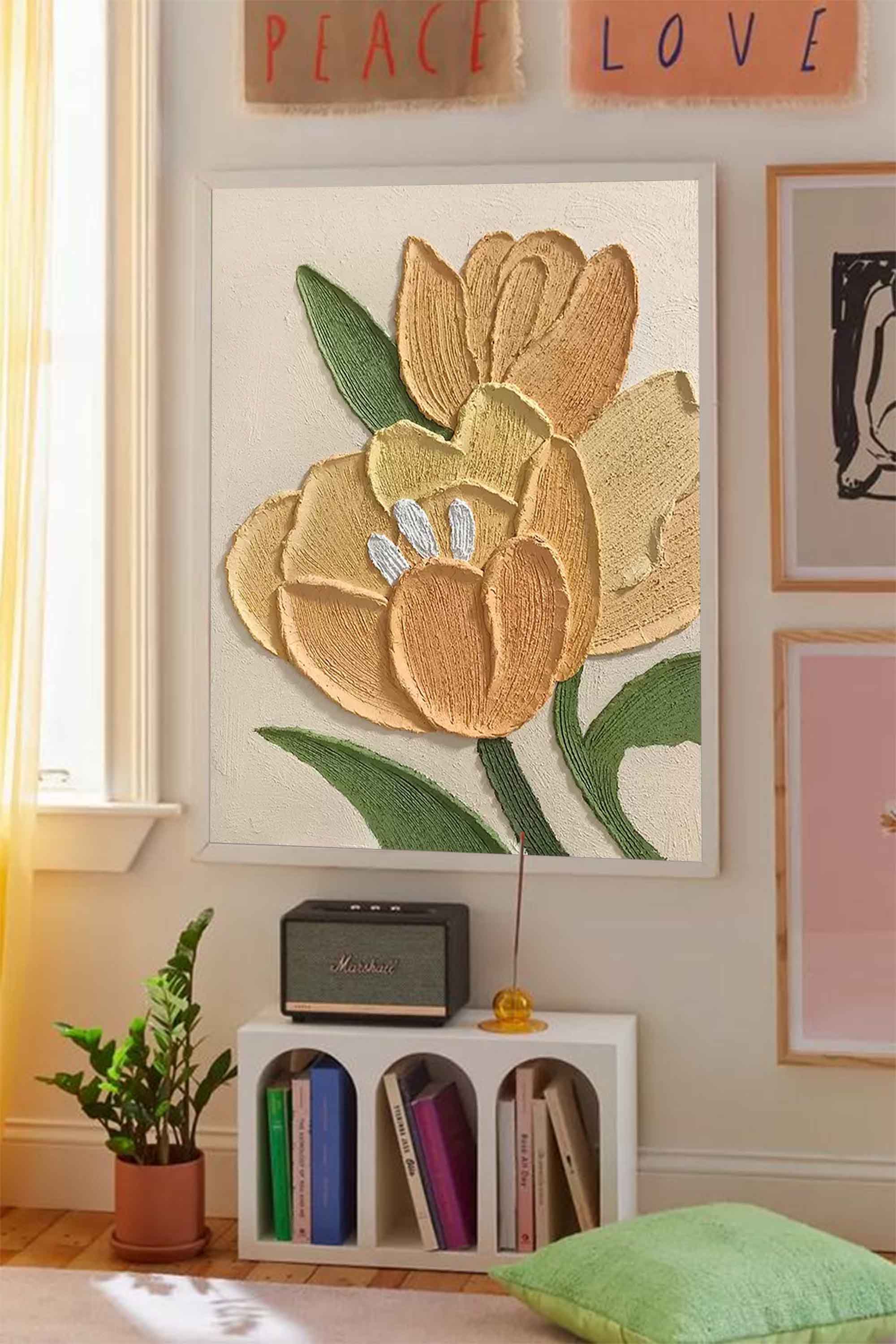 Flower Canvas Art #FL009