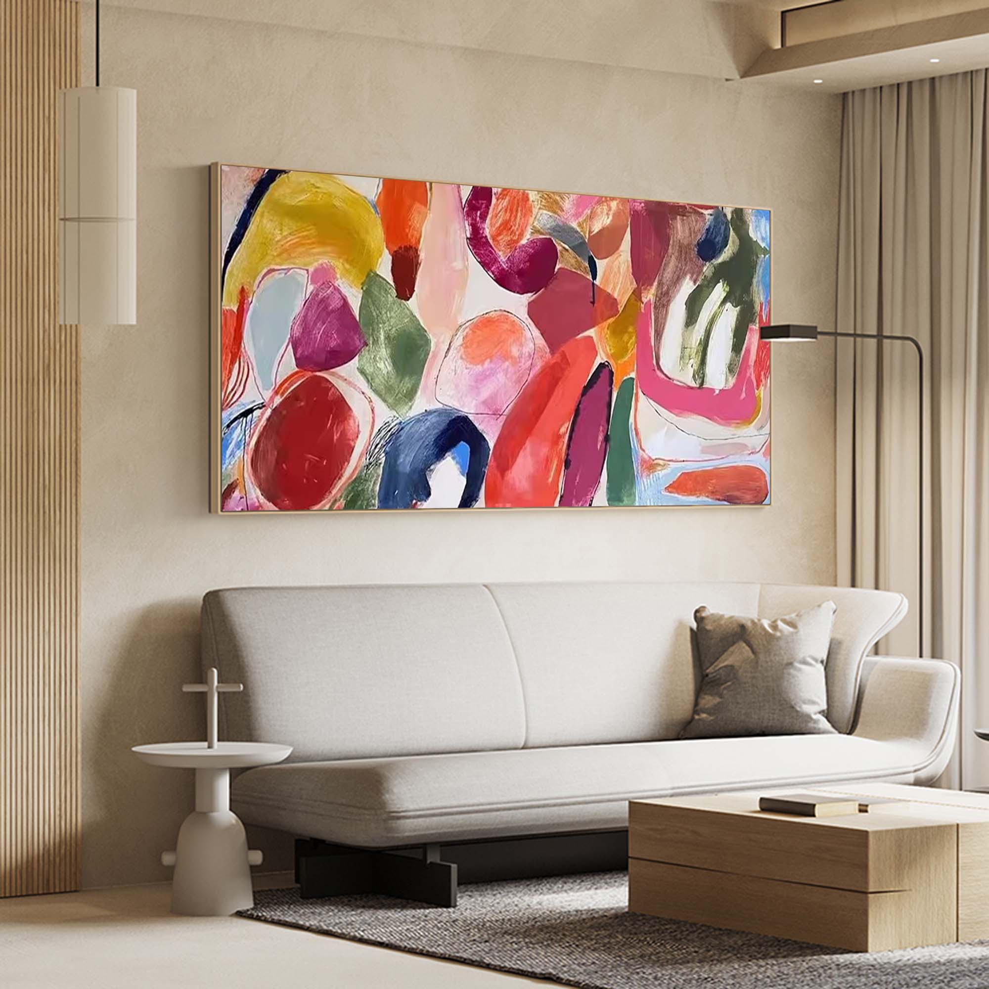 Abstract Canvas Art #AB068