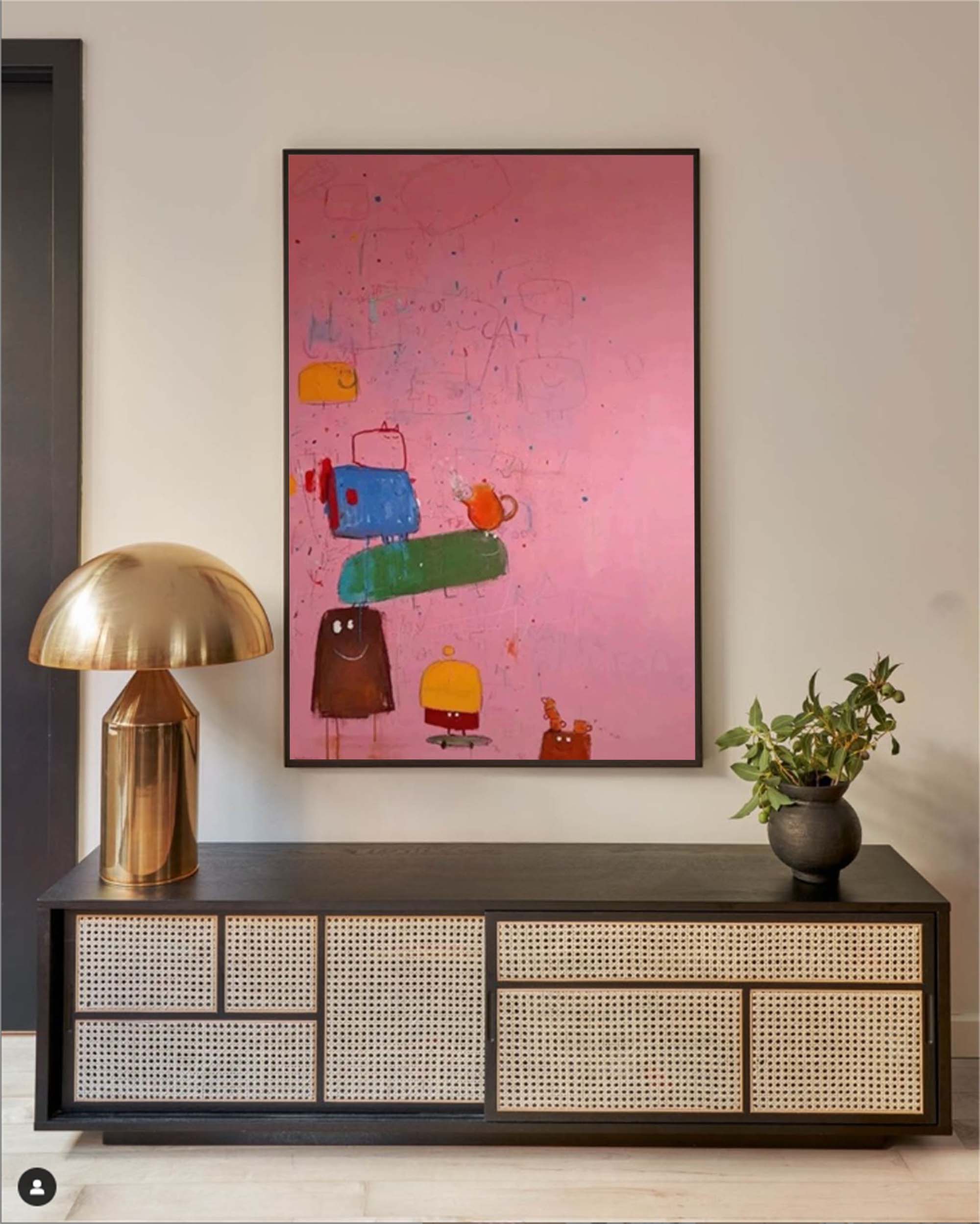 Abstract Canvas Art #AB052