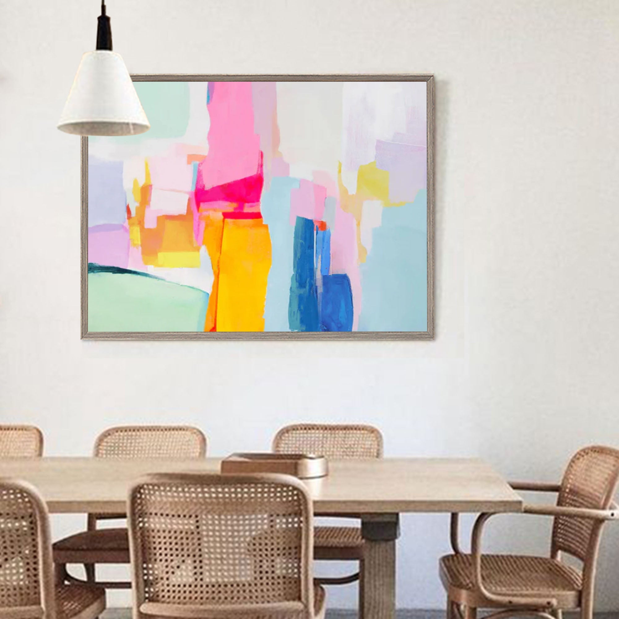 Abstract Canvas Art #AB001