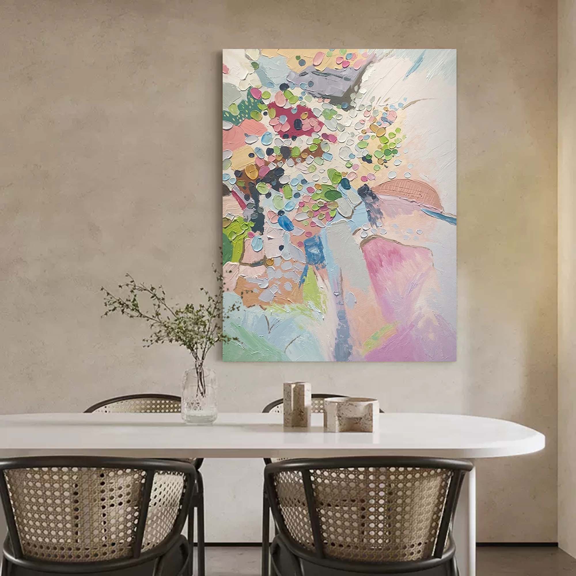 Abstract Canvas Art #AB023