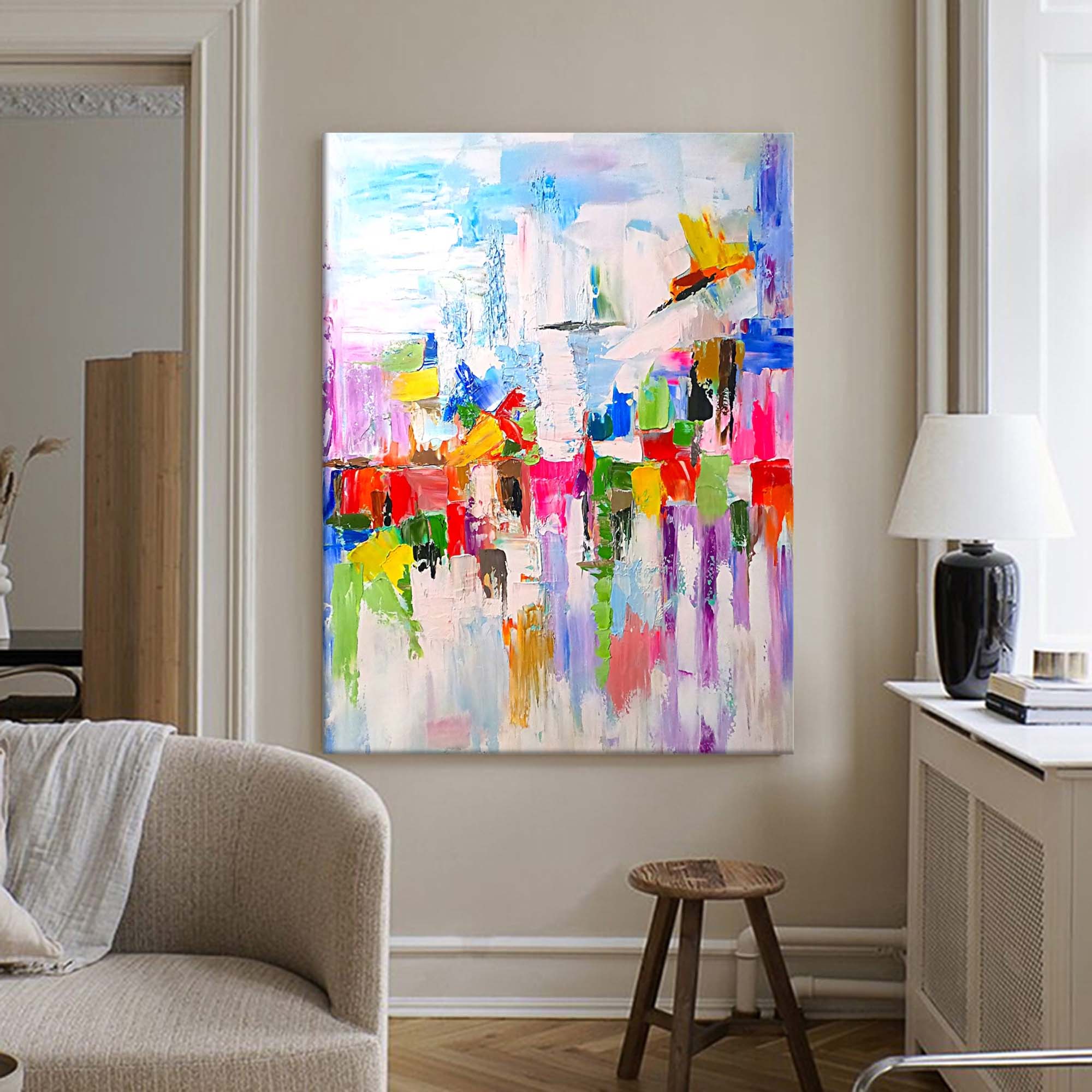 Abstract Canvas Art #AB005