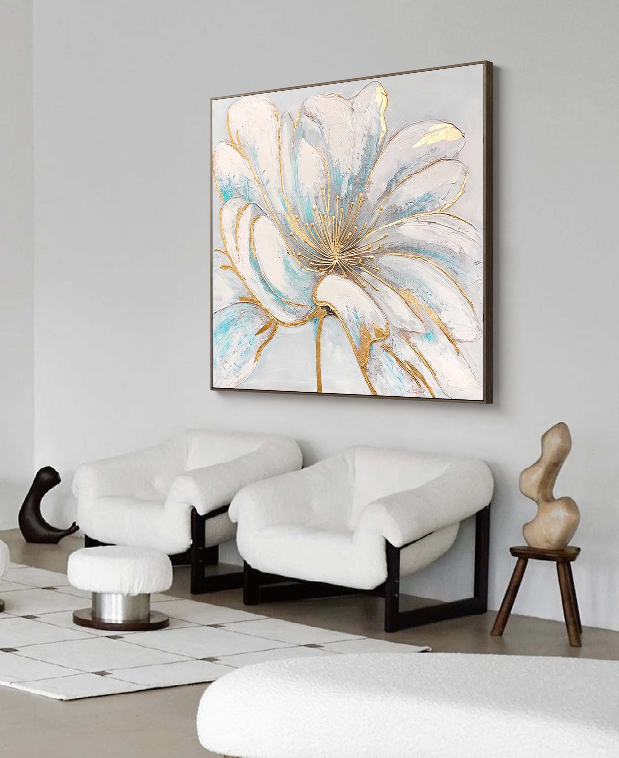 Flower Canvas Art #FL017