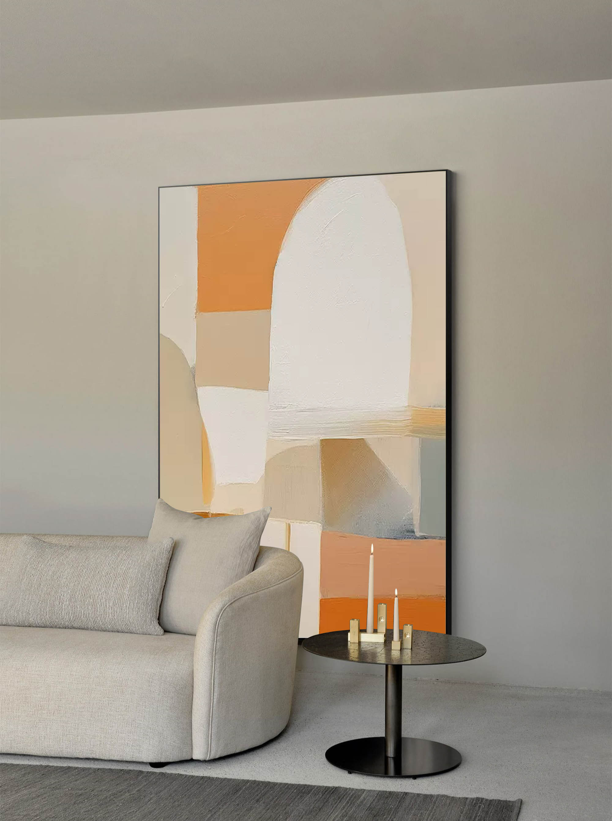 Geometric Canvas Art #GE011