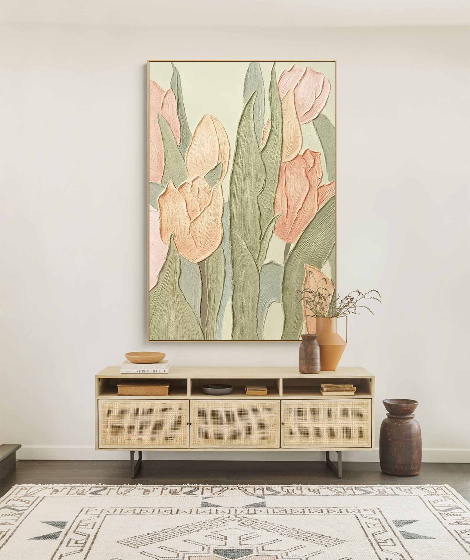 Flower Canvas Art #FL014