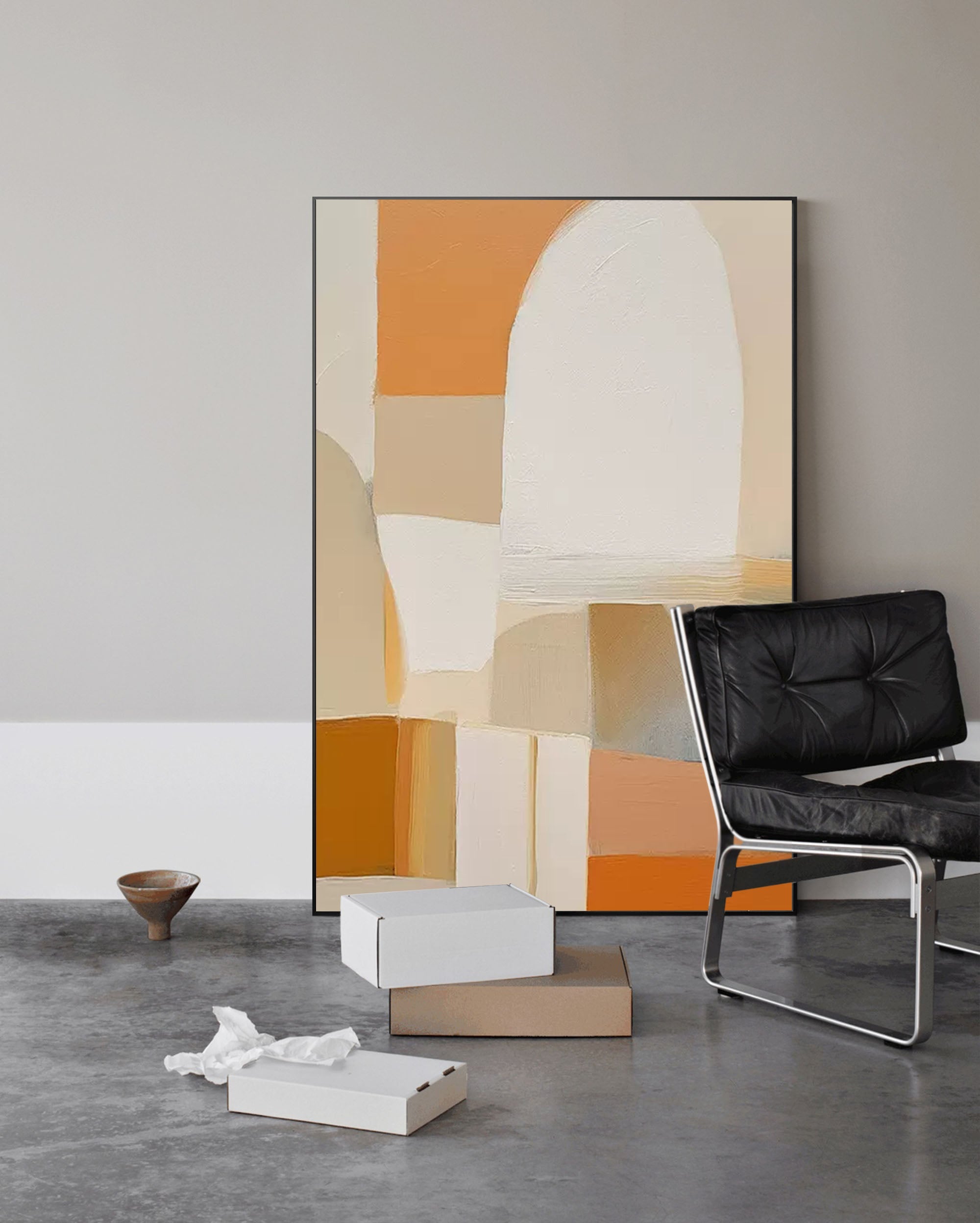 Geometric Canvas Art #GE011