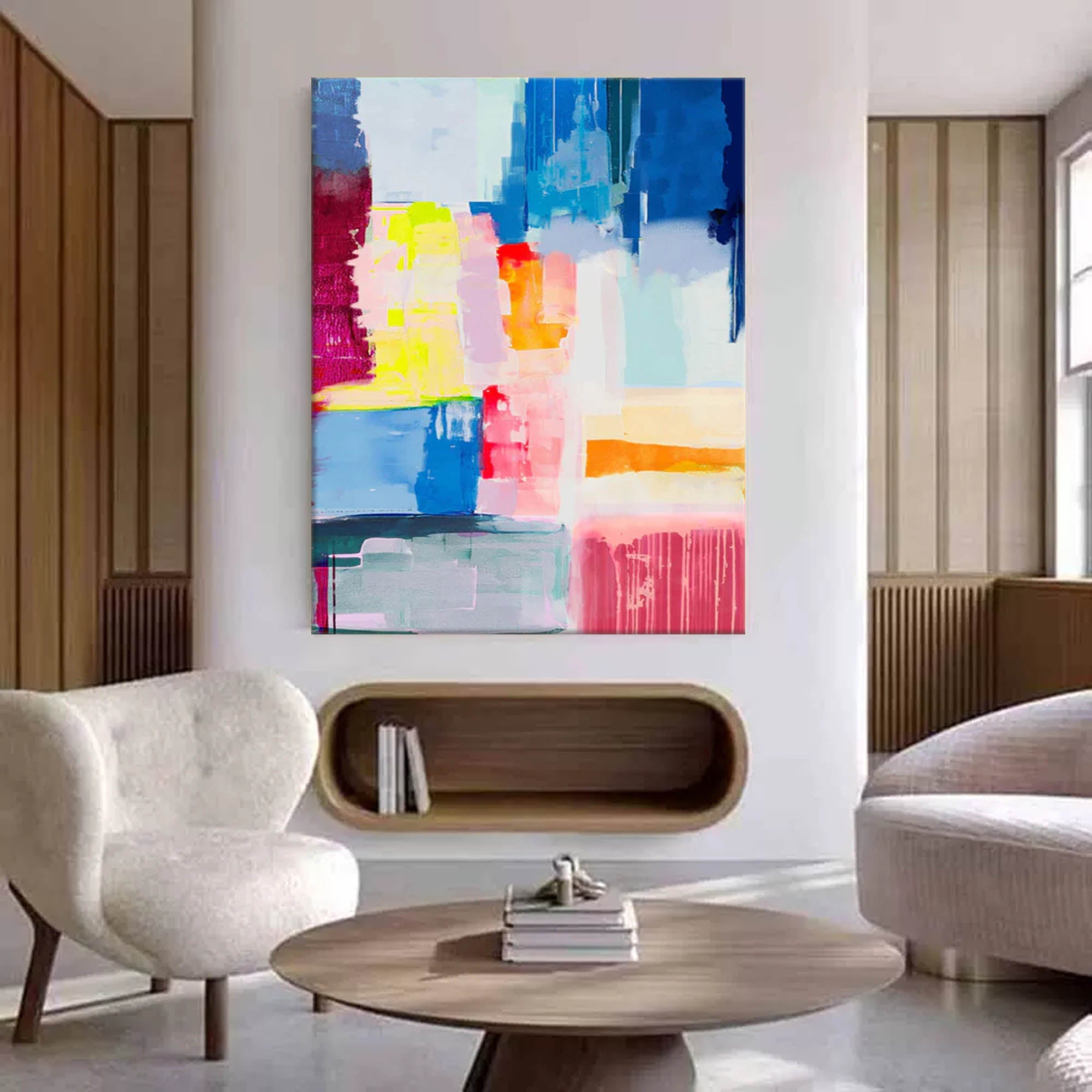 Abstract Canvas Art #AB003