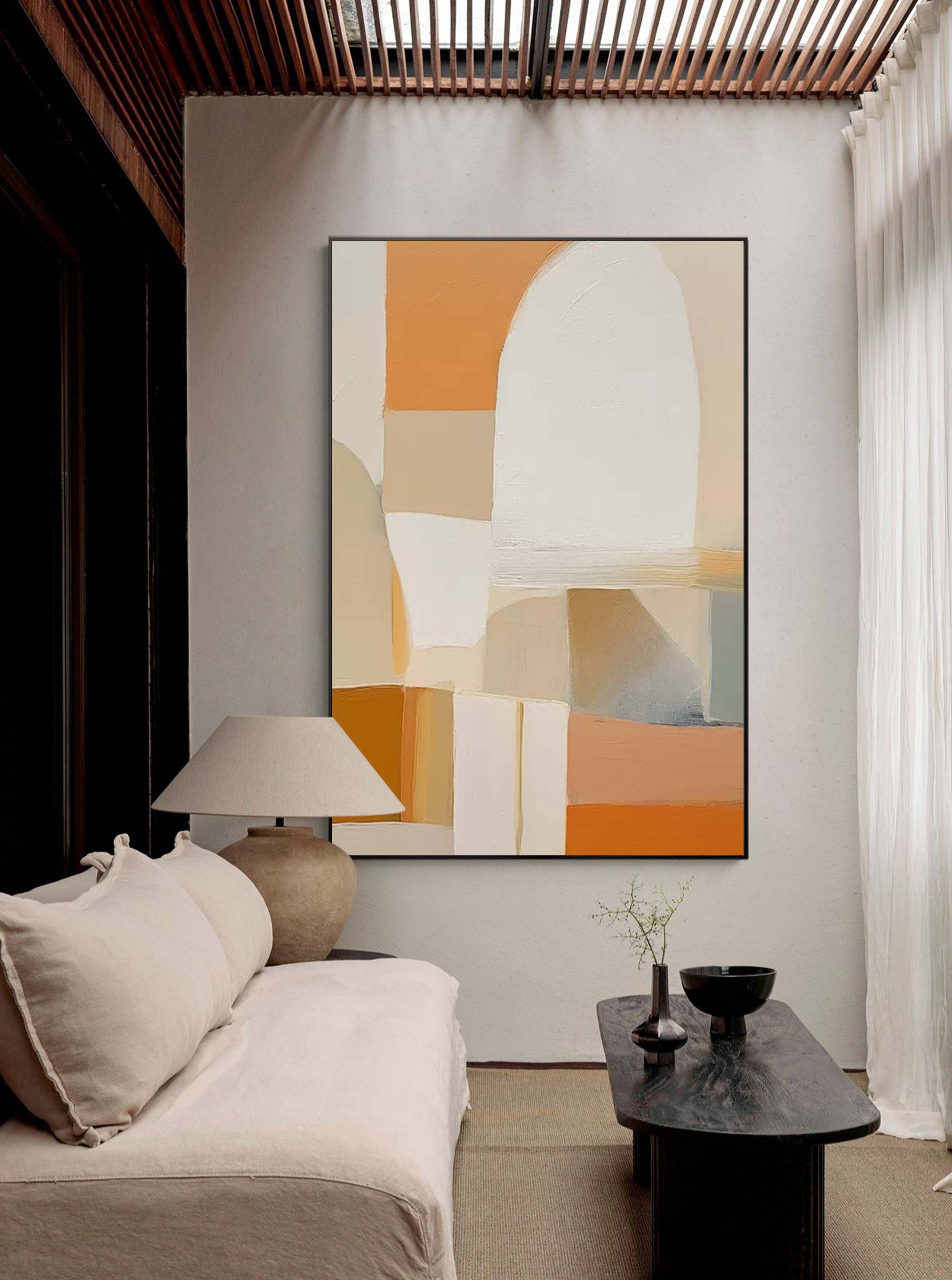 Geometric Canvas Art #GE011
