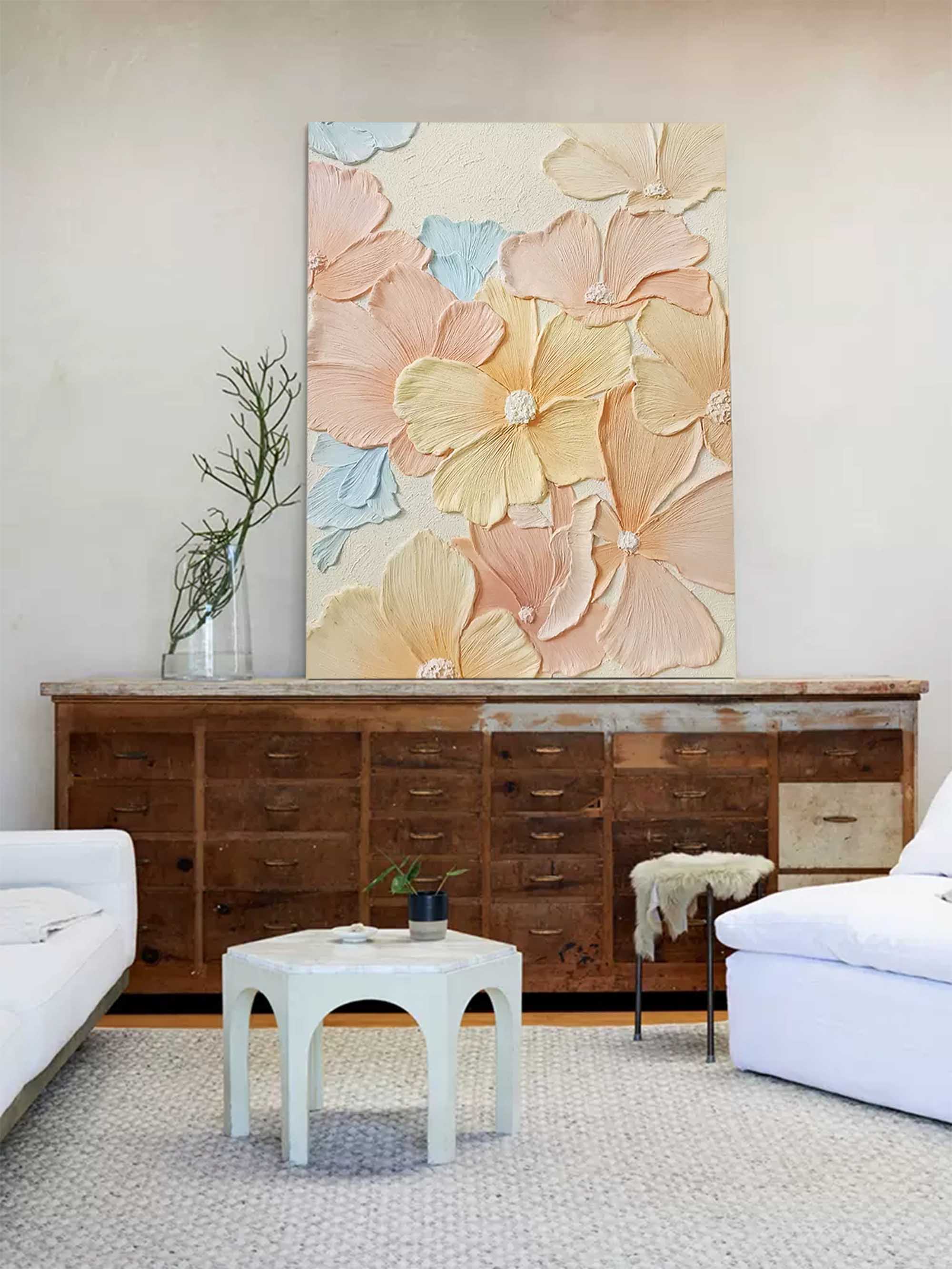 Flower Canvas Art #FL015