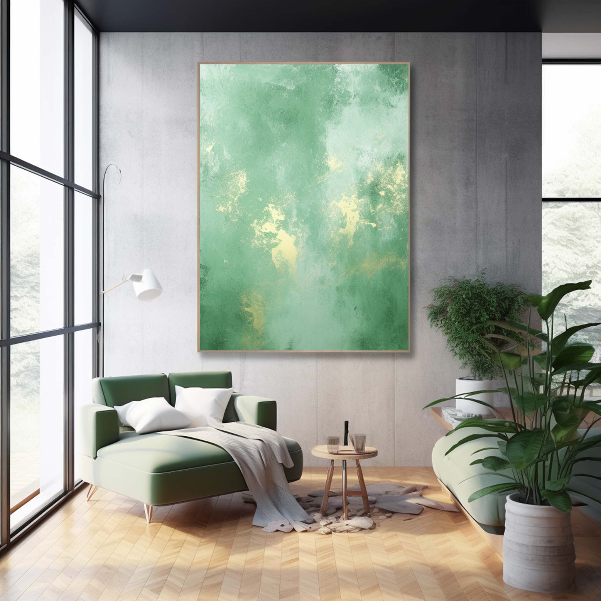 Abstract Canvas Art #AB348