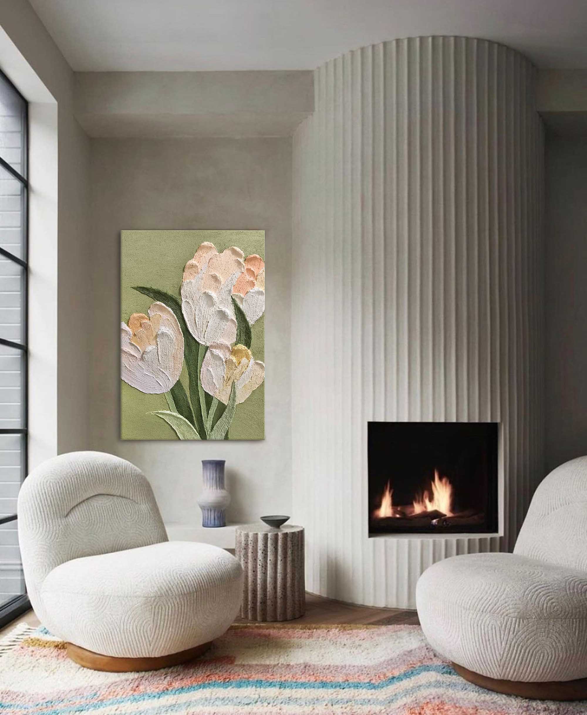 Flower Canvas Art #FL011