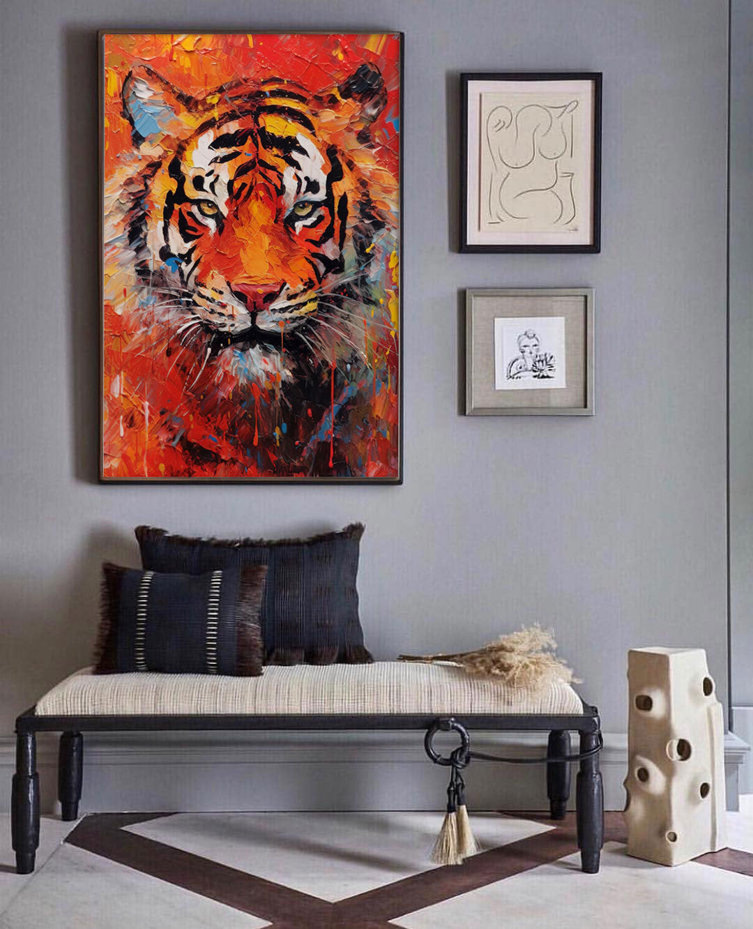 Animal Canvas Art #AN014