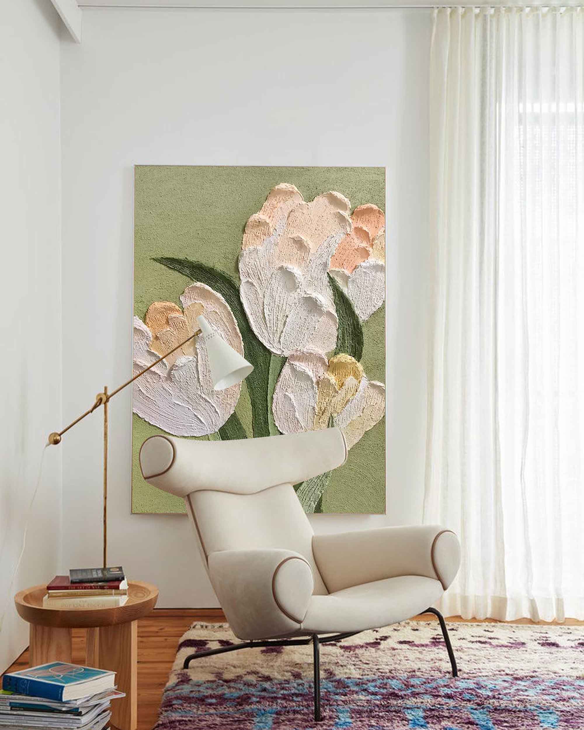 Flower Canvas Art #FL011