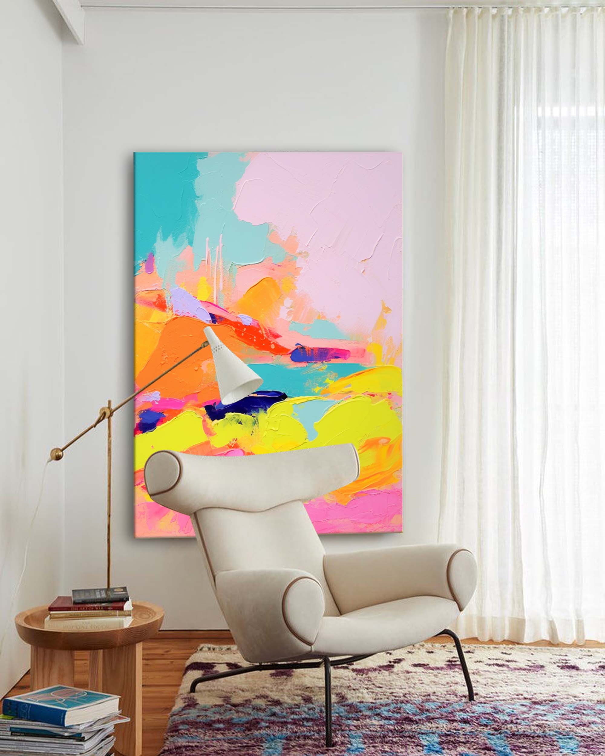 Abstract Canvas Art #AB265