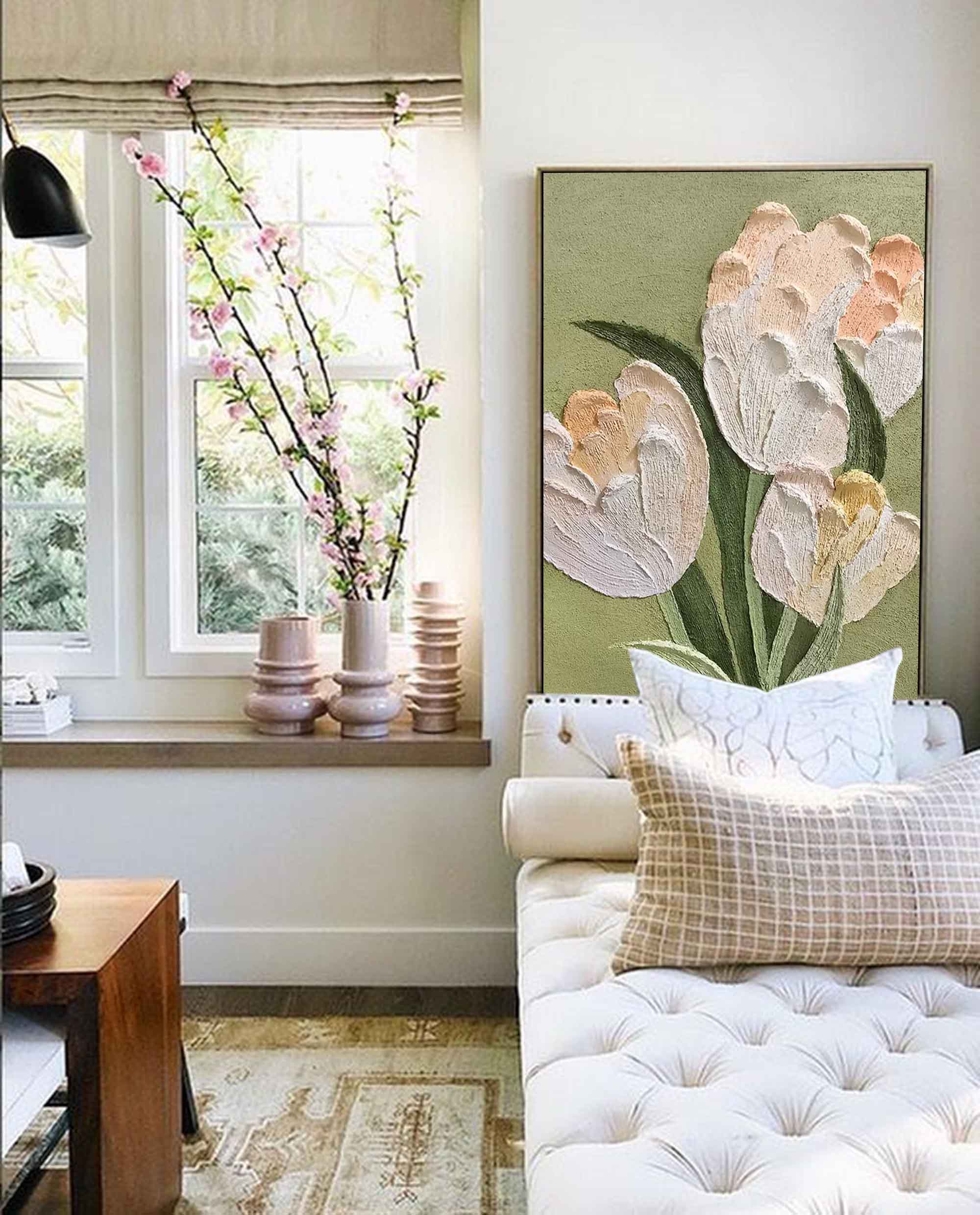 Flower Canvas Art #FL011