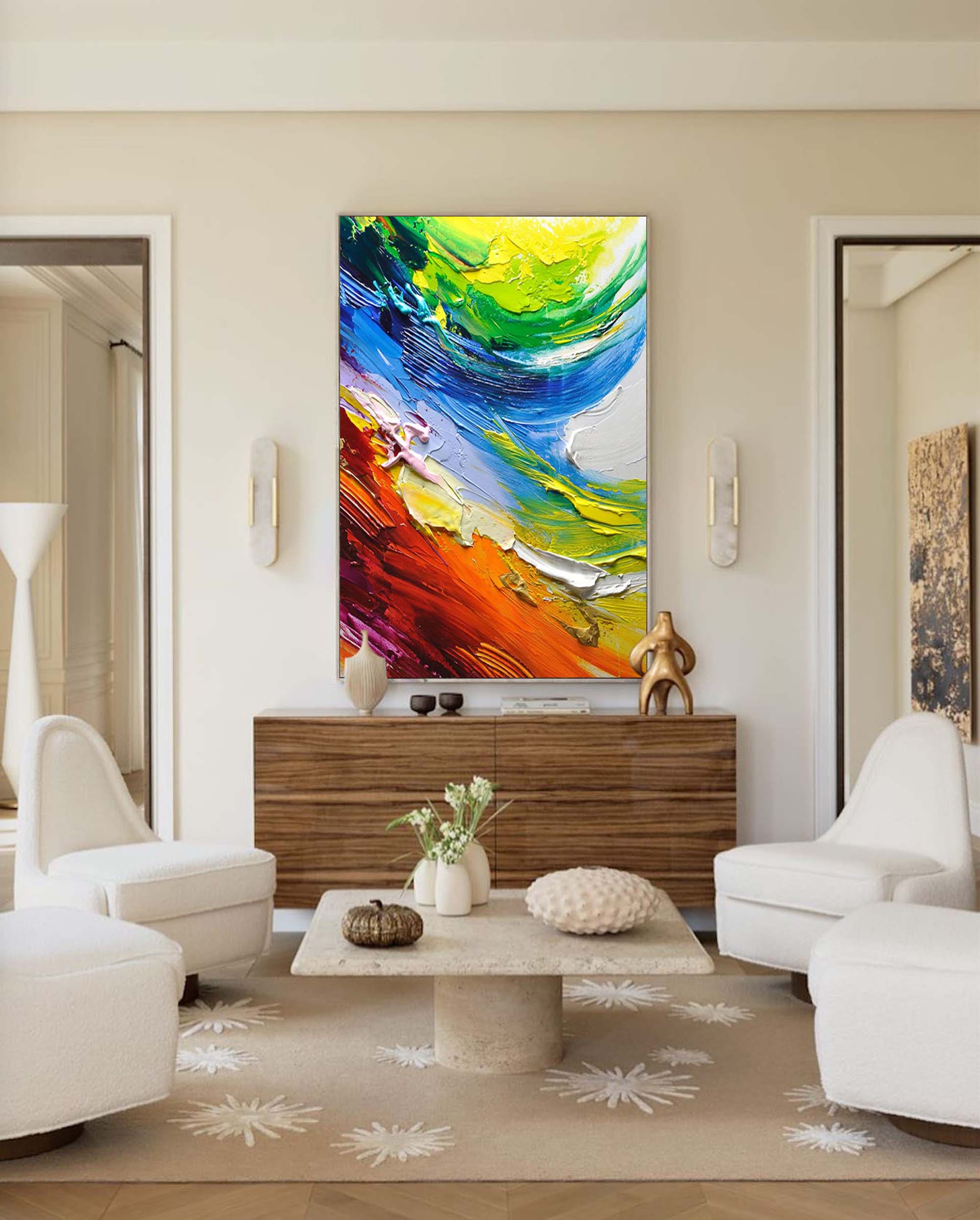 Abstract Canvas Art #AB025