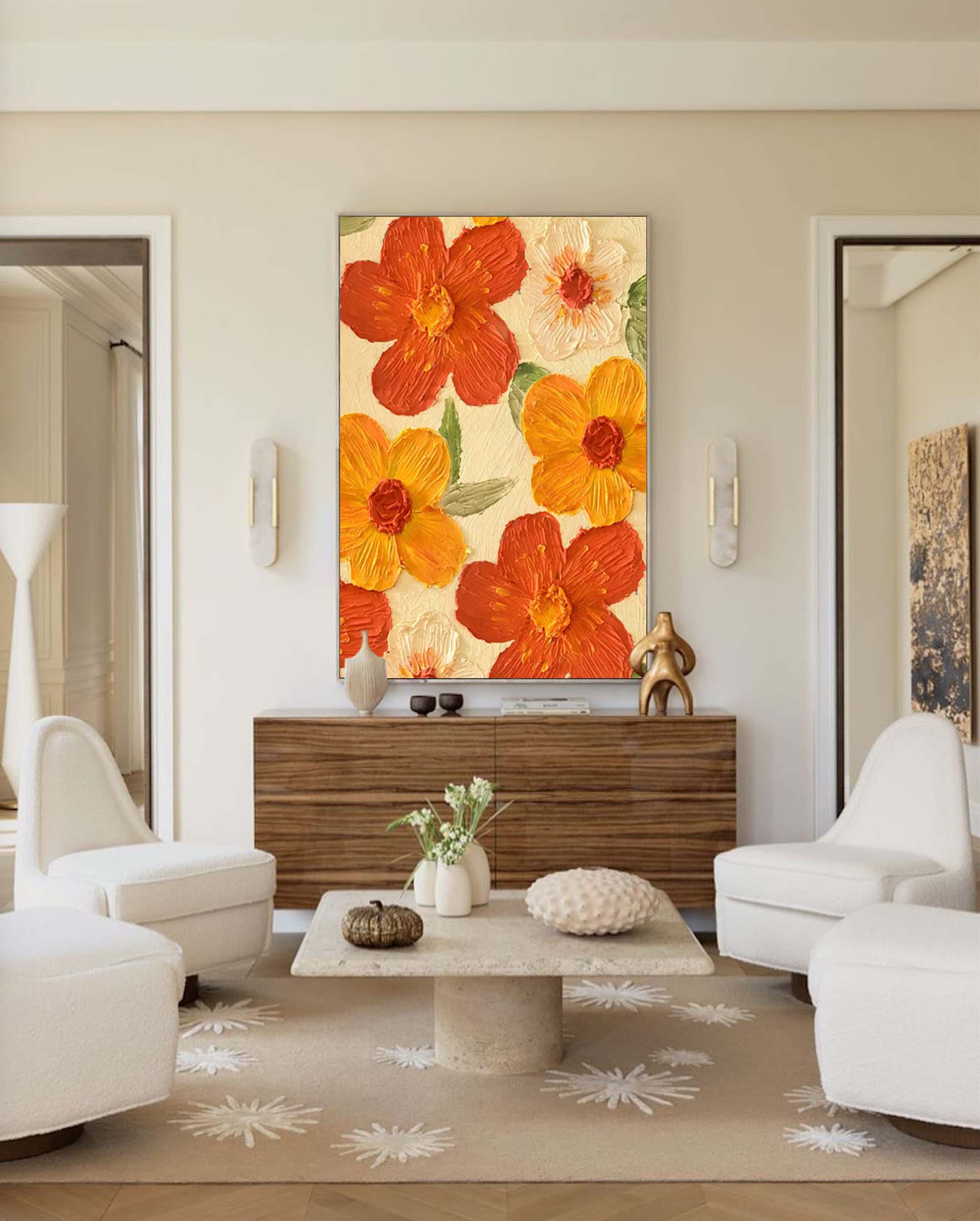 Flower Canvas Art #FL006