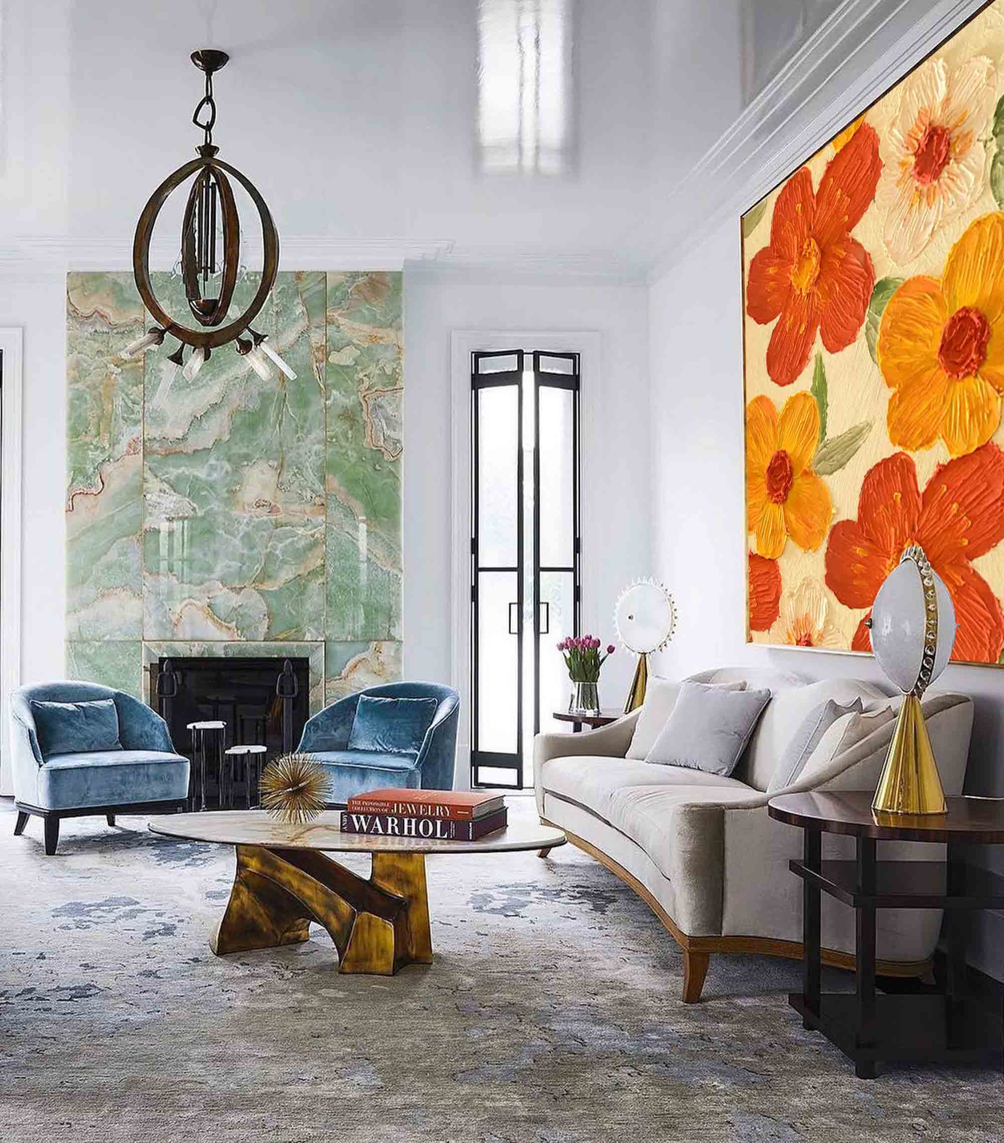 Flower Canvas Art #FL006