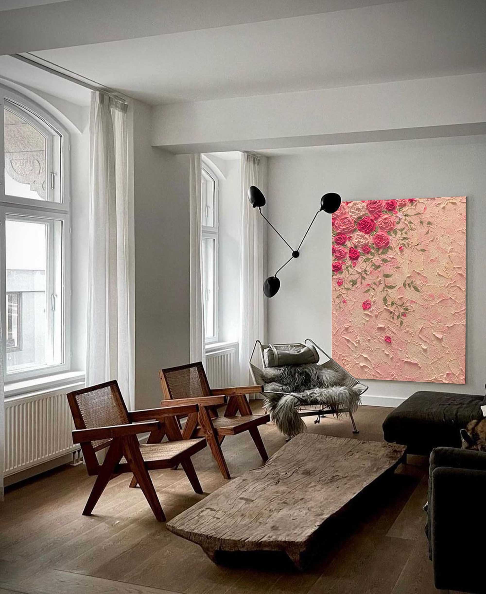 Flower Canvas Art #FL003