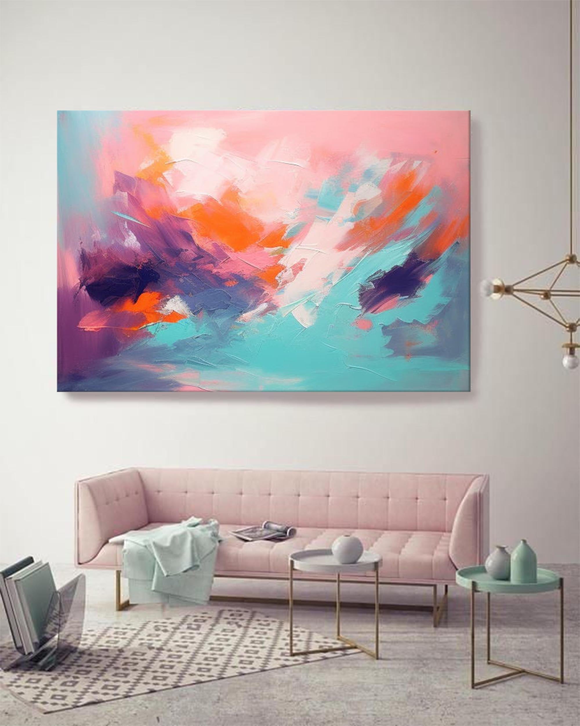 Abstract Canvas Art #AB262