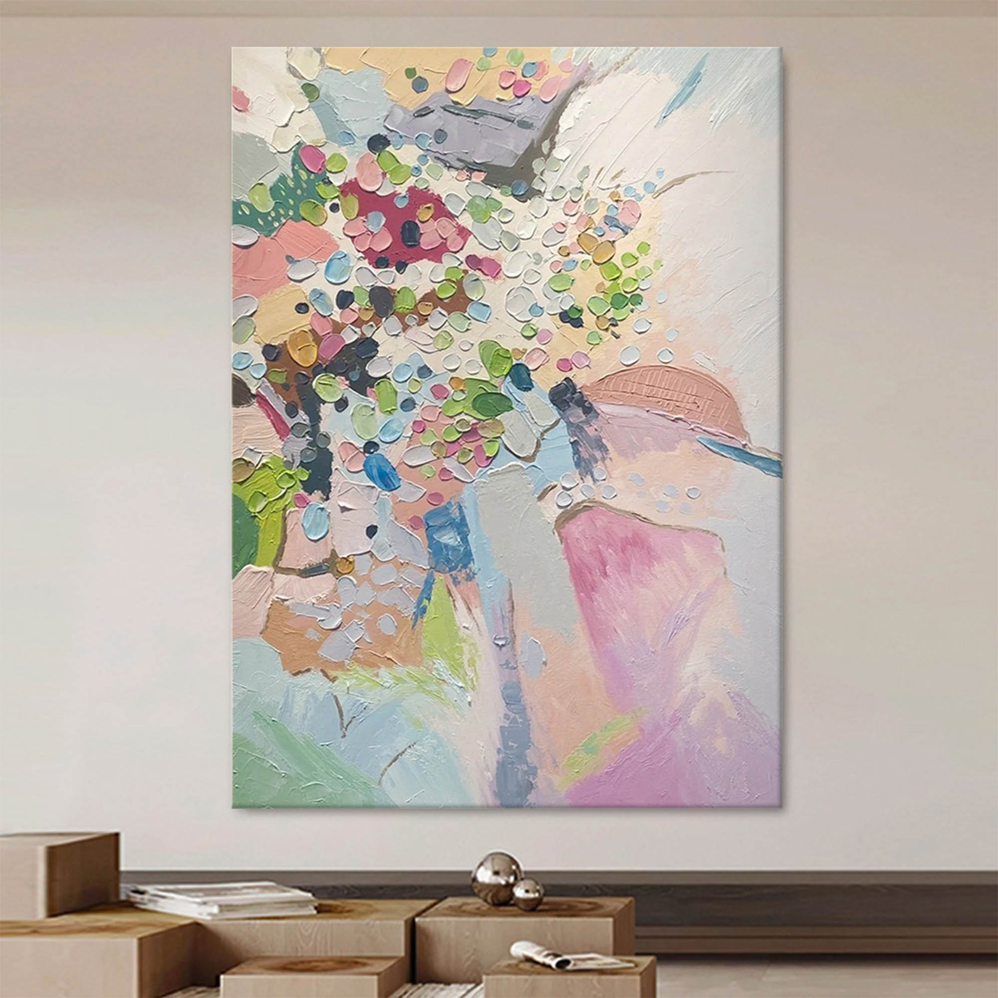 Abstract Canvas Art #AB023
