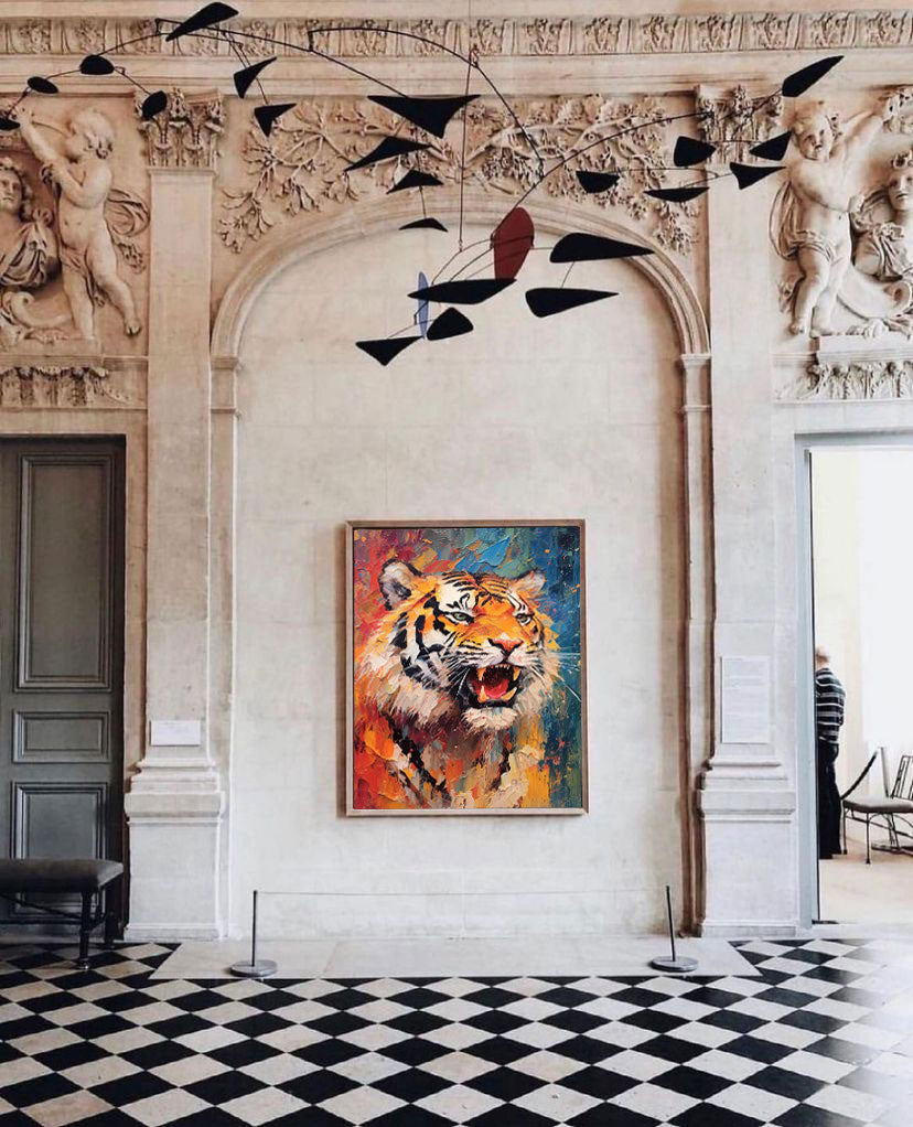 Animal Canvas Art #AN012
