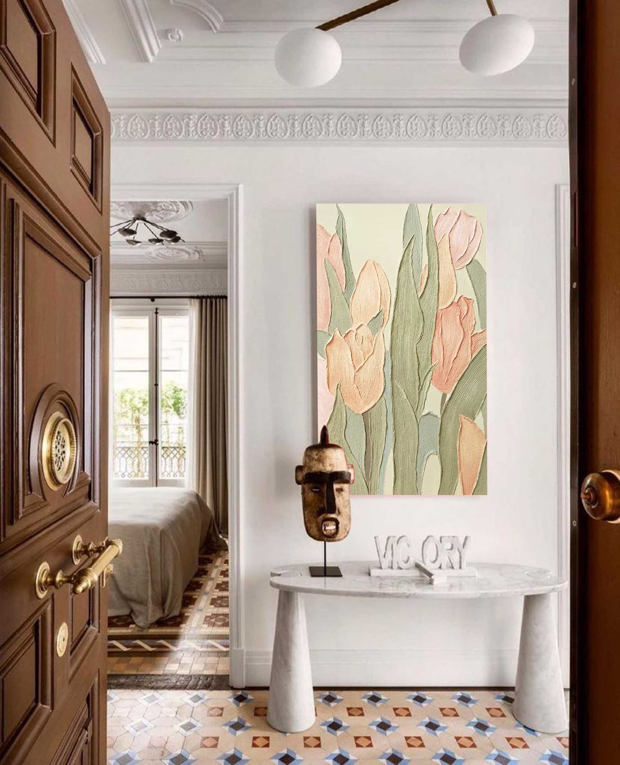 Flower Canvas Art #FL008