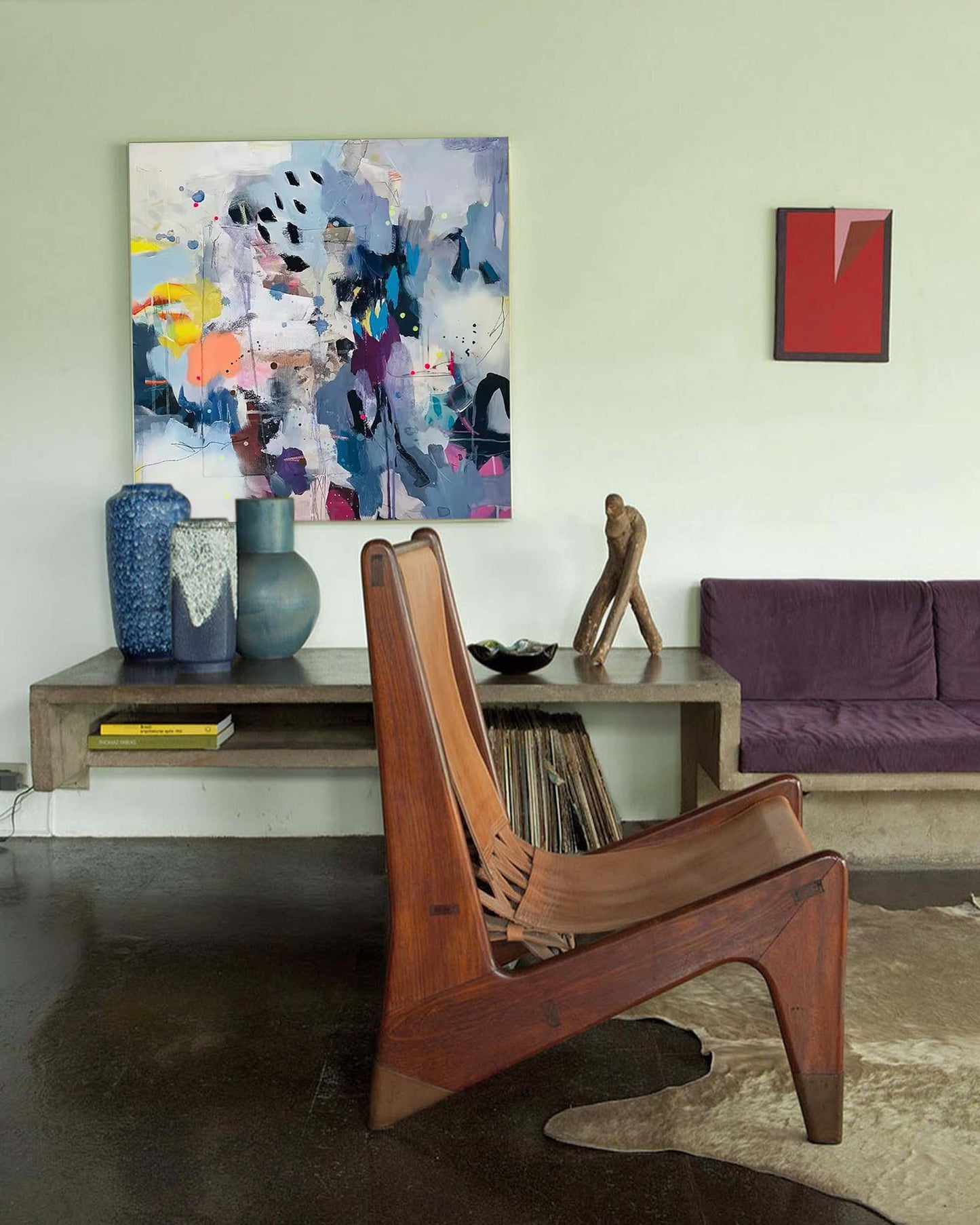 Urban Splash - Graffiti Wall Art Colorful Abstract Canvas