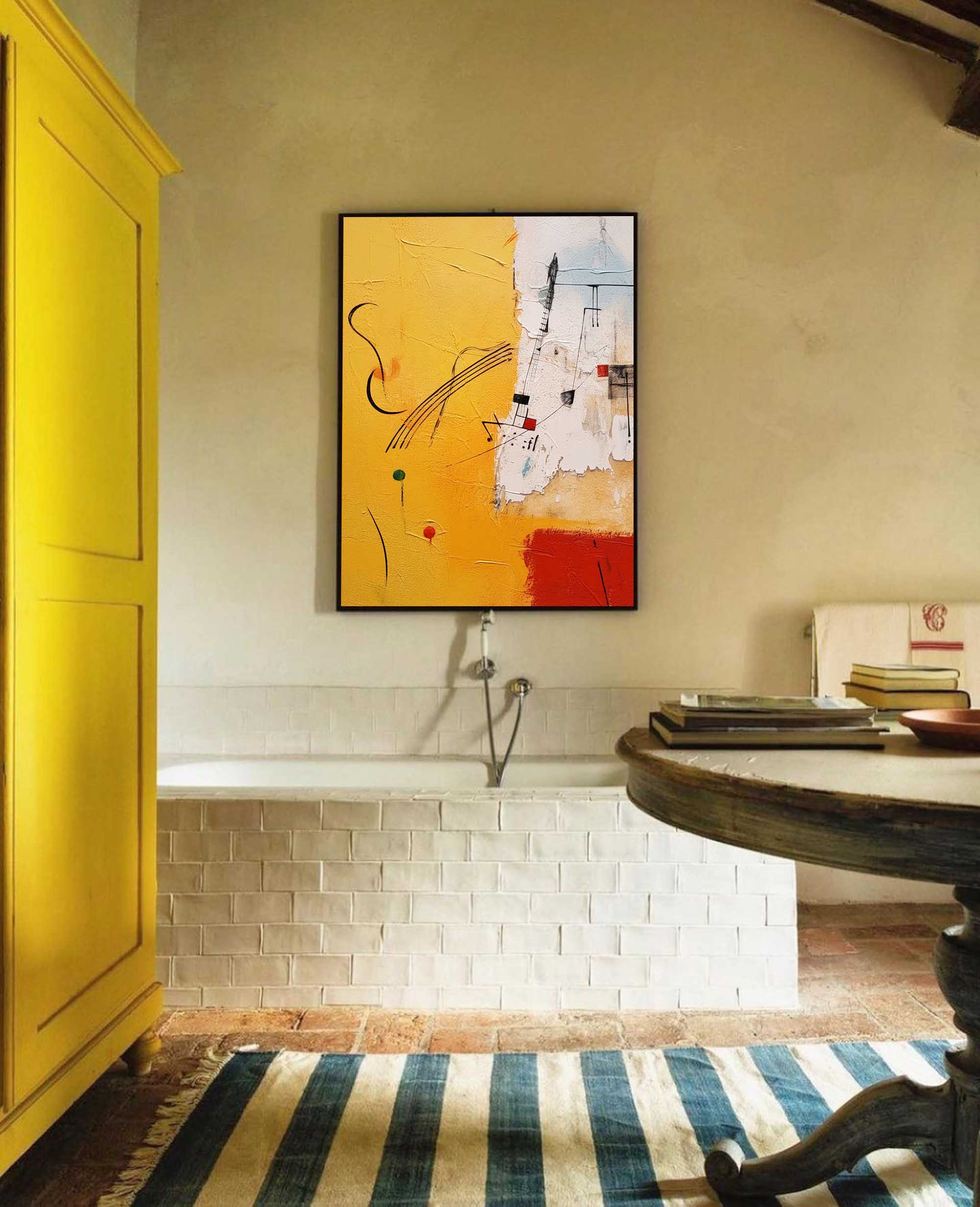 Abstract Canvas Art #AB148