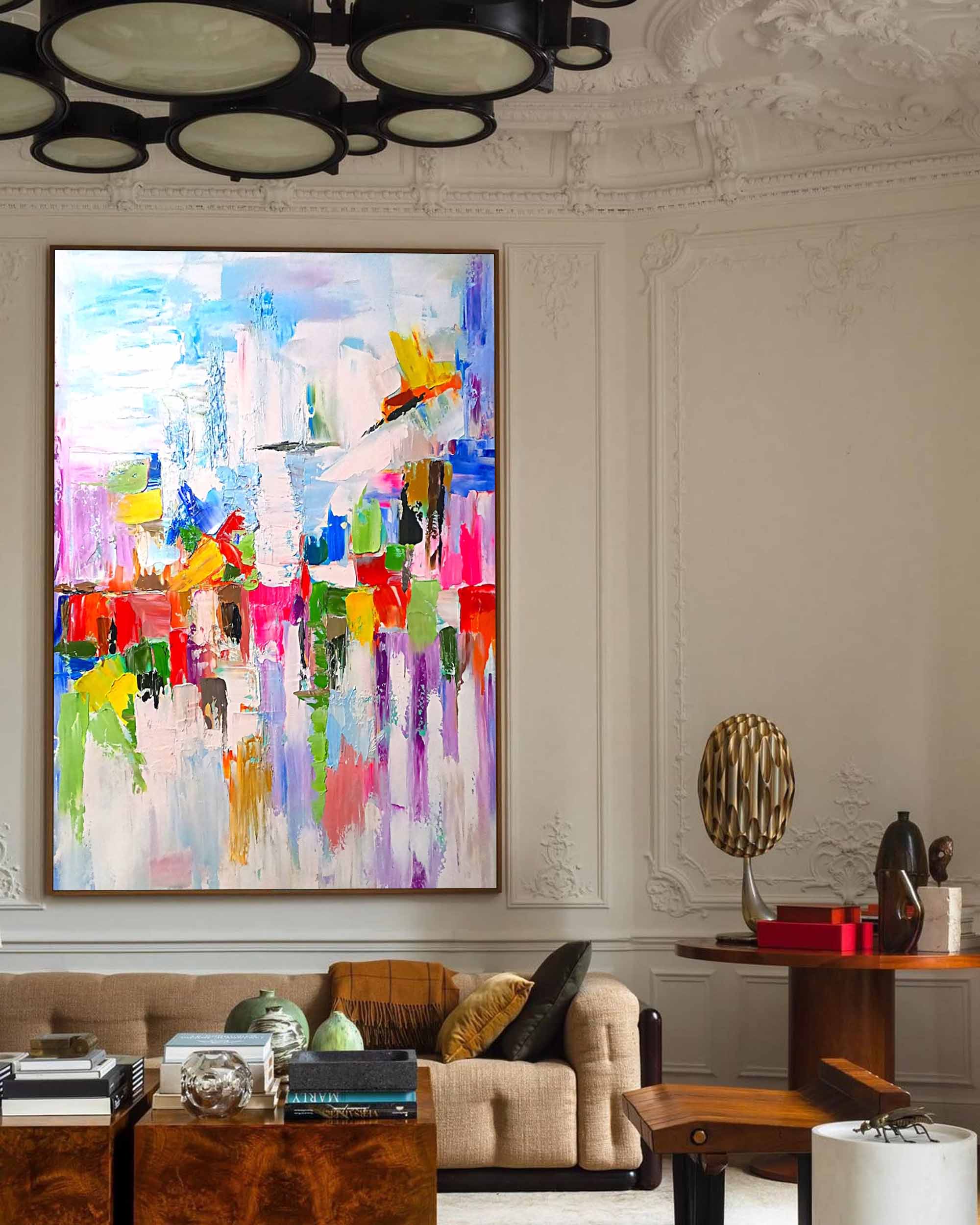 Abstract Canvas Art #AB005