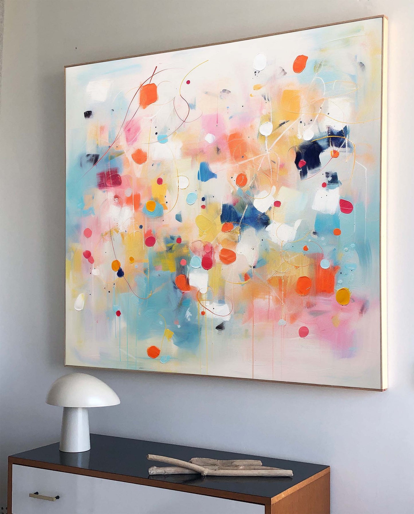 Joyful Confetti - Colorful Contemporary & Modern Abstract Paintings