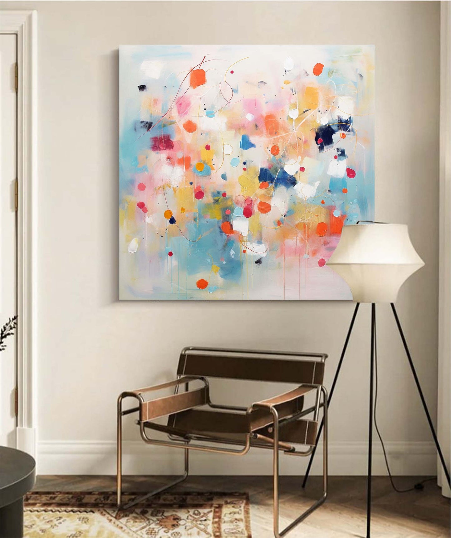 Joyful Confetti - Colorful Contemporary & Modern Abstract Paintings