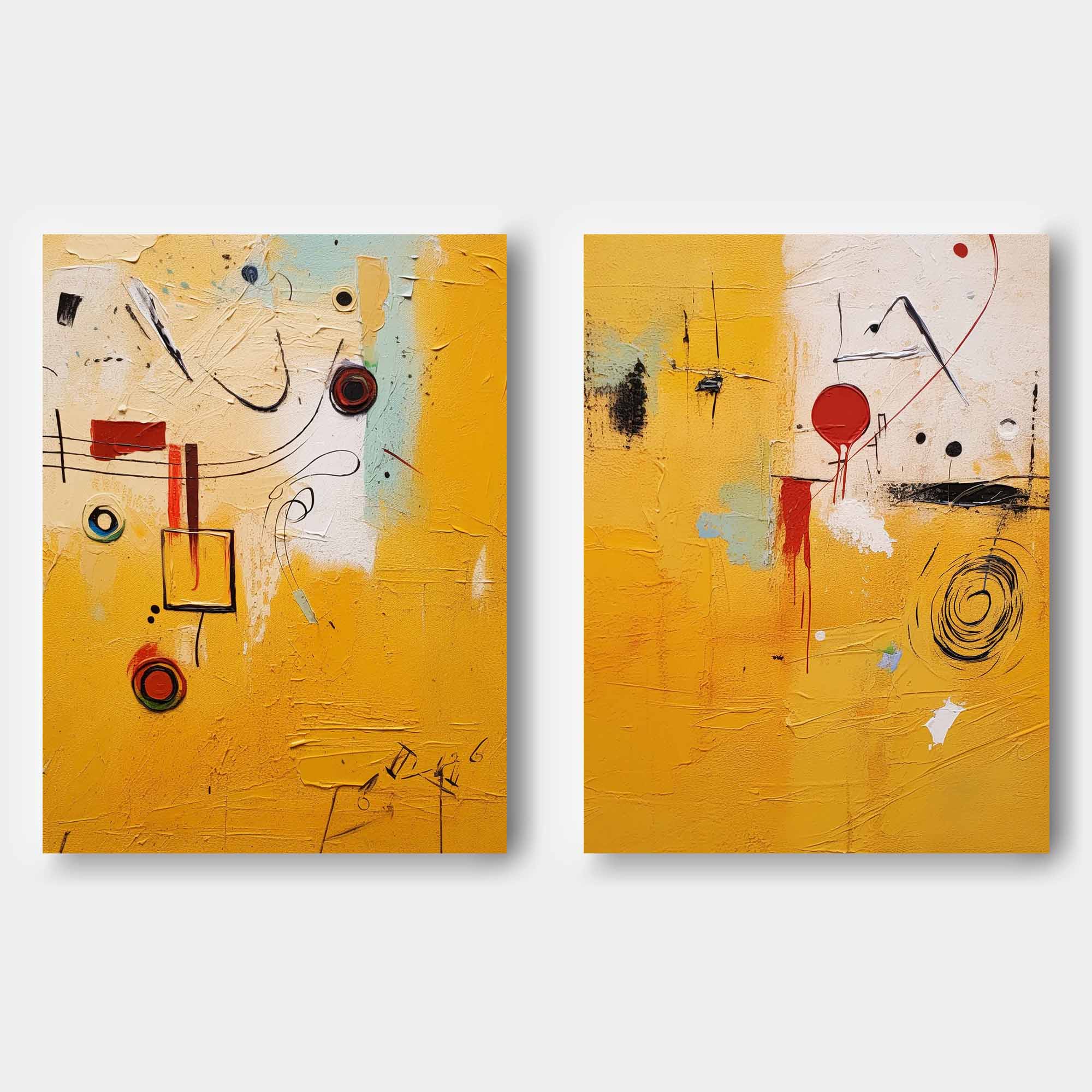 Abstract Canvas Art #AB146