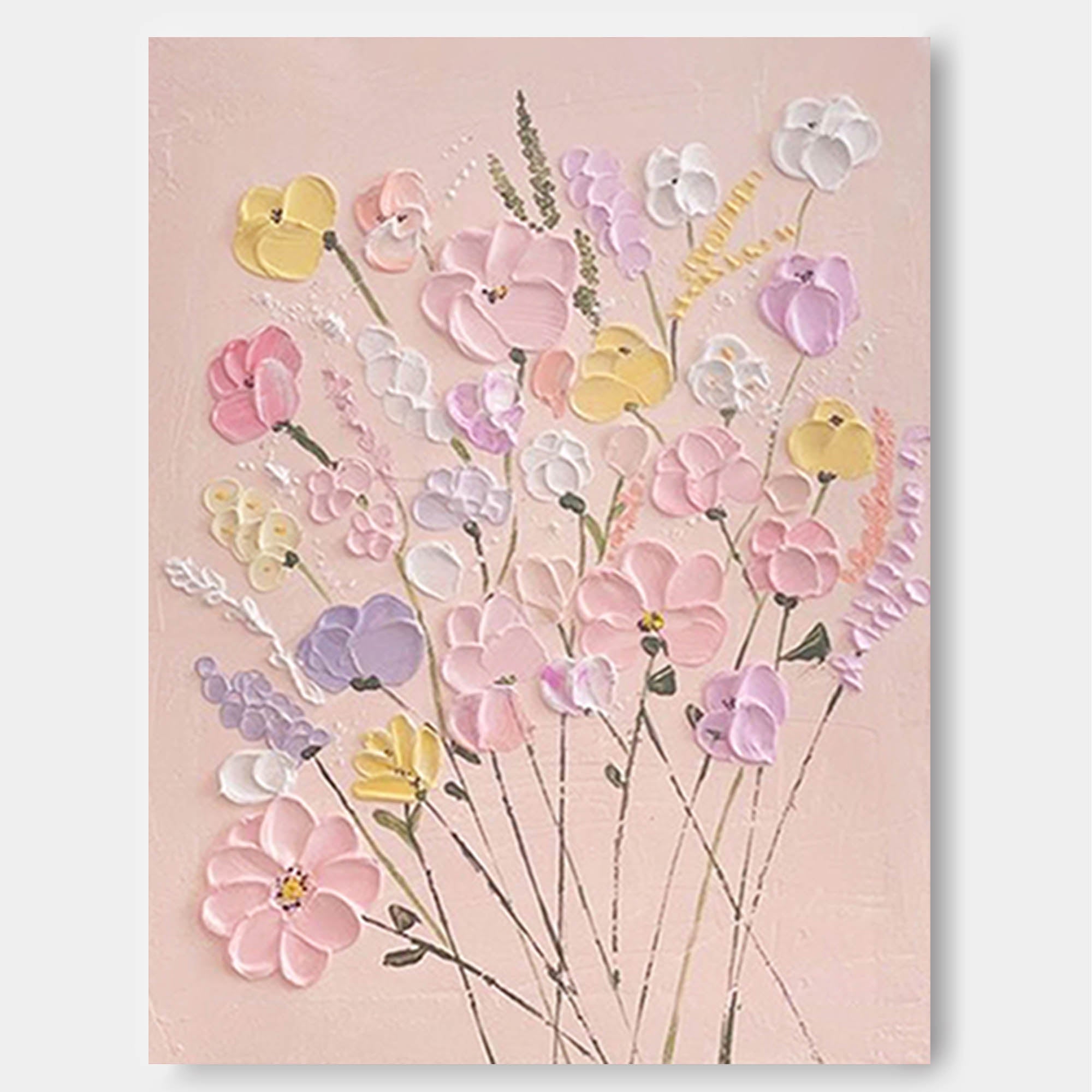 Flower Canvas Art #FL005
