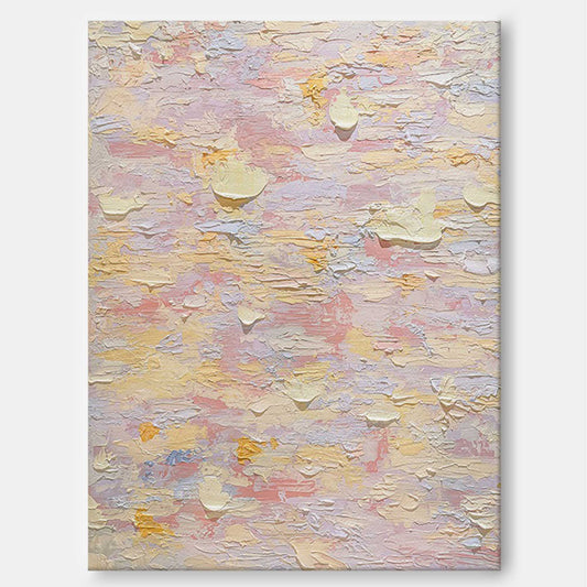 Sunset Haze - Impressionist Wall Art Textured Abstract Painting
