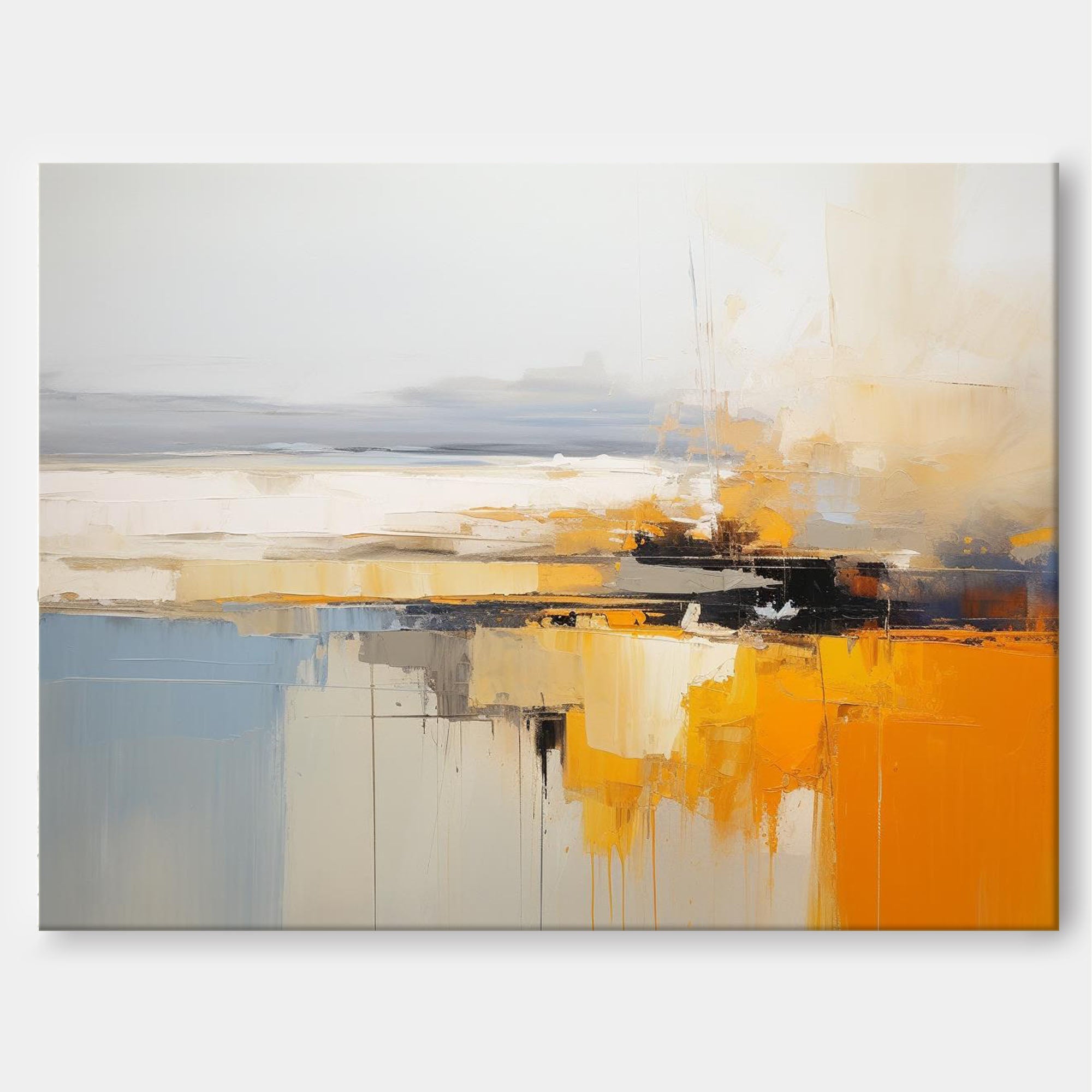 Abstract Canvas Art #AB054
